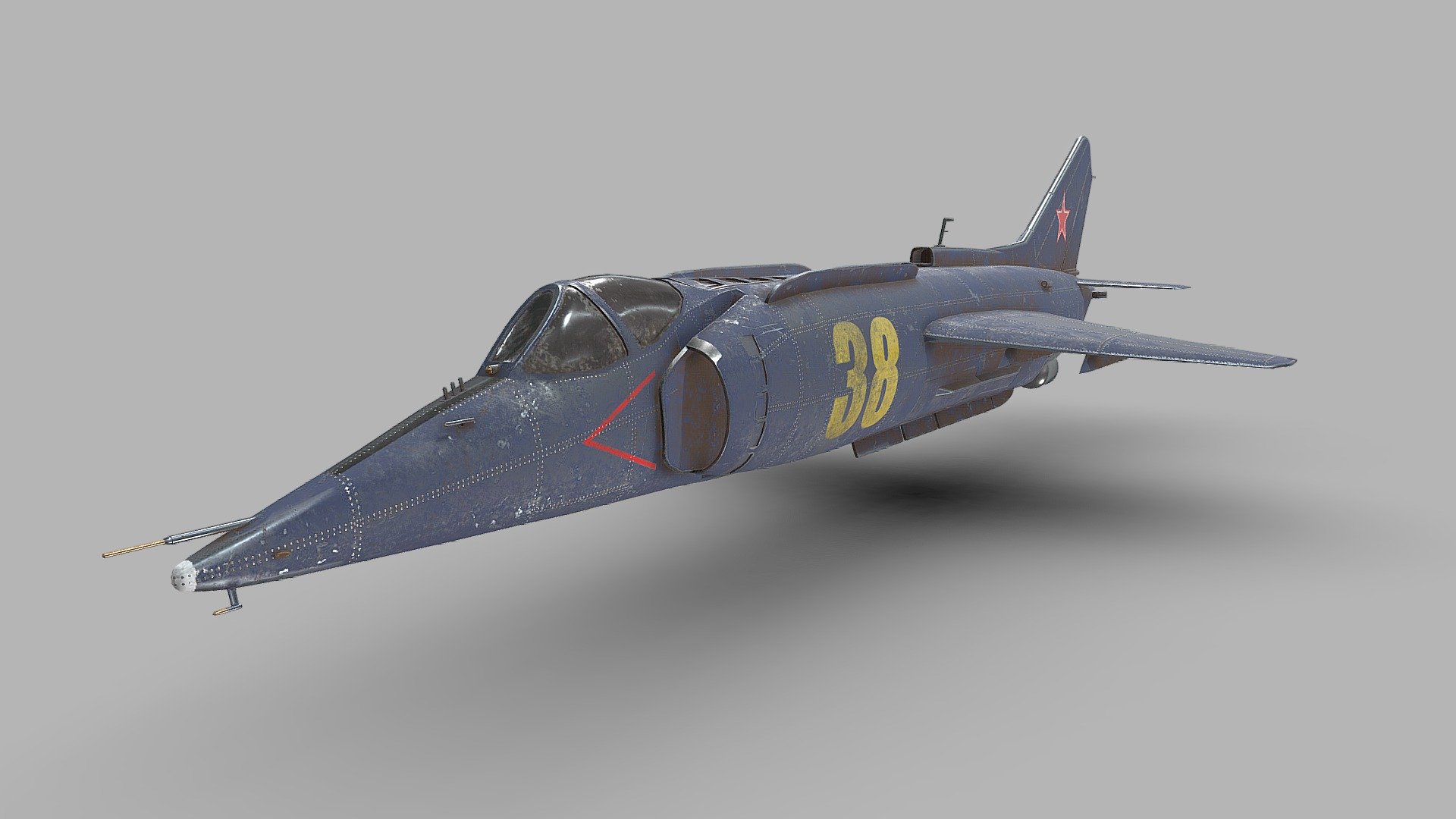 PLANE 38 VTOL Free 3D model by Savinien B. [590ff6f]