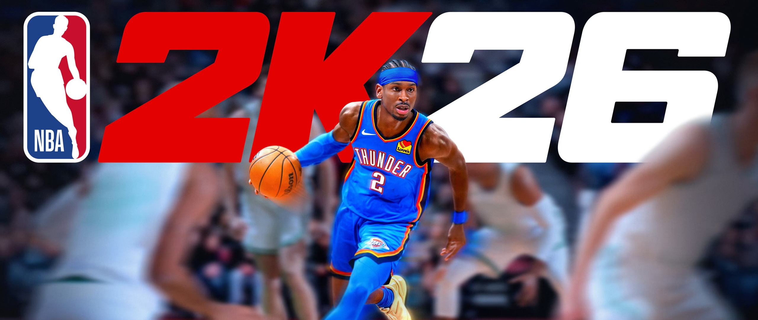 NBA 2K26 Wallpaper 4K, Shai Gilgeous Alexander, Key Art