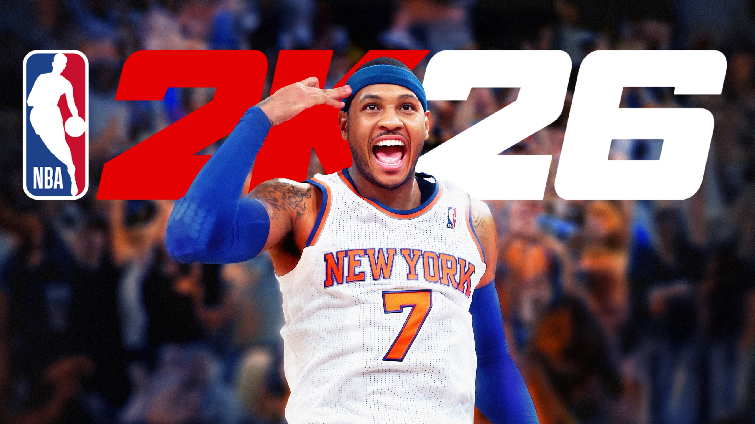 NBA 2K26 Superstar Edition Wallpaper 4K, Carmelo Anthony