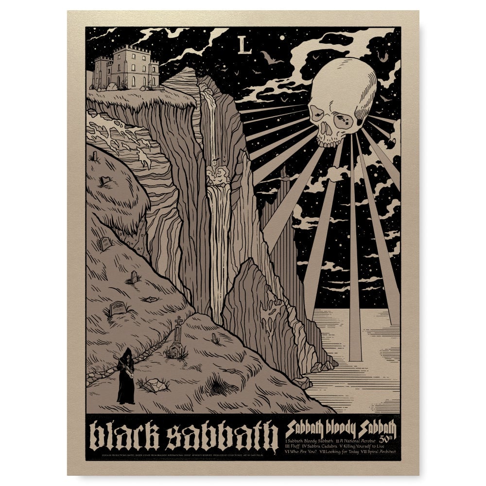 Black Sabbath 50th Anniversary Sabbath Bloody Sabbath posters
