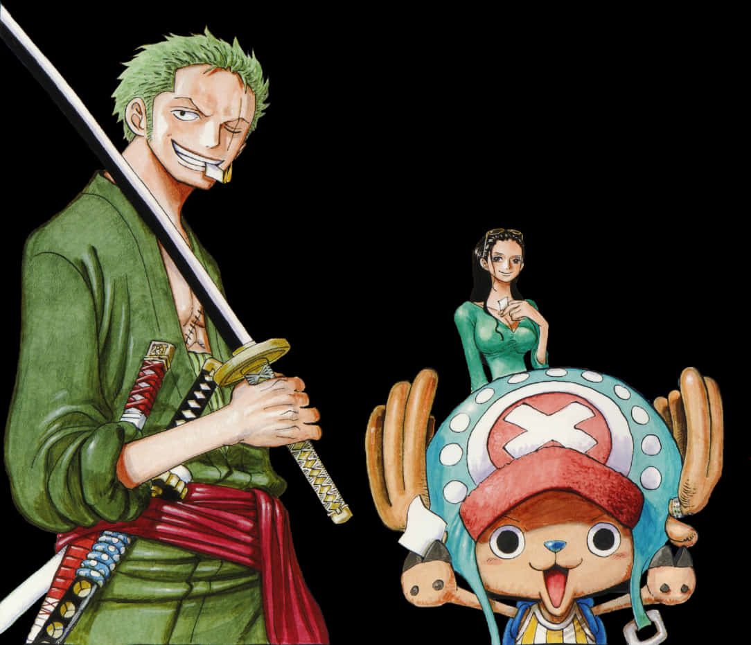 Download One Piece Zoroand Friends