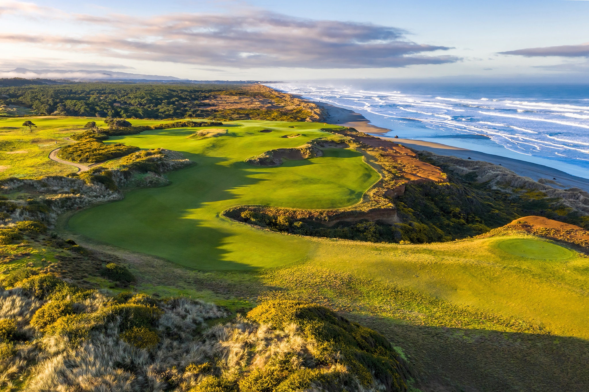 Bandon Dunes Golf Course, Hole -21 Art Golf Prints