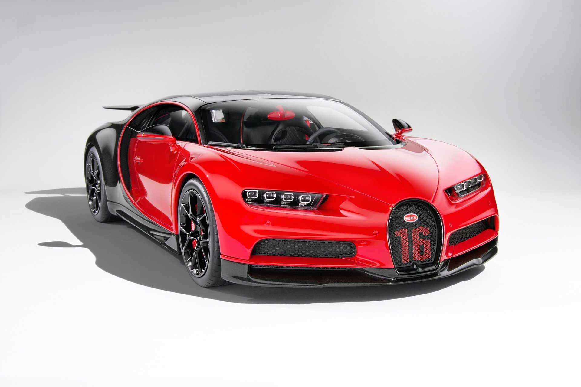 Red Bugatti Chiron Wallpaper 52338