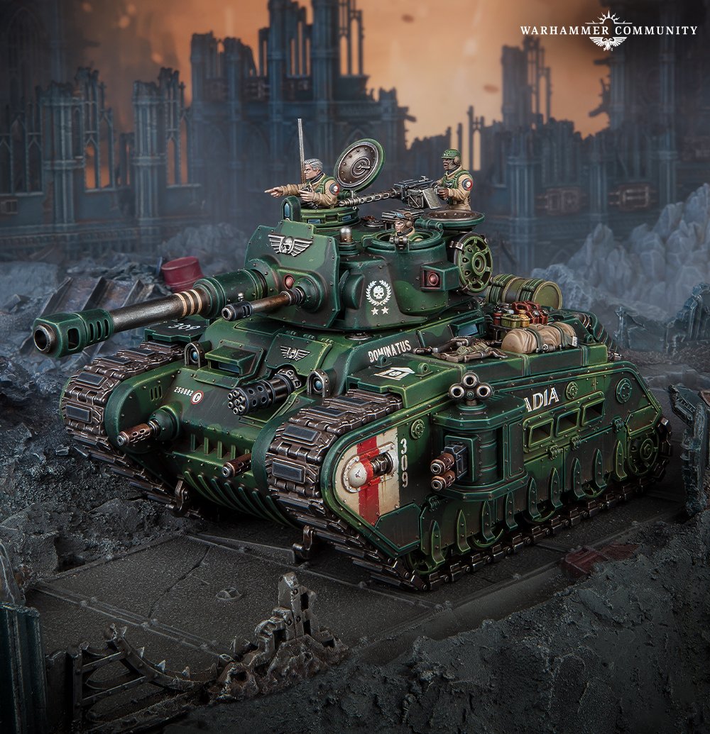 New Rogal Dorn image. Front view looks intimidating