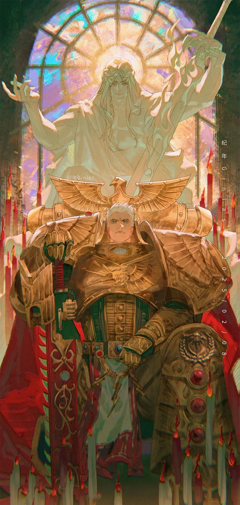 Rogal Dorn Warhammer 40K Artwork