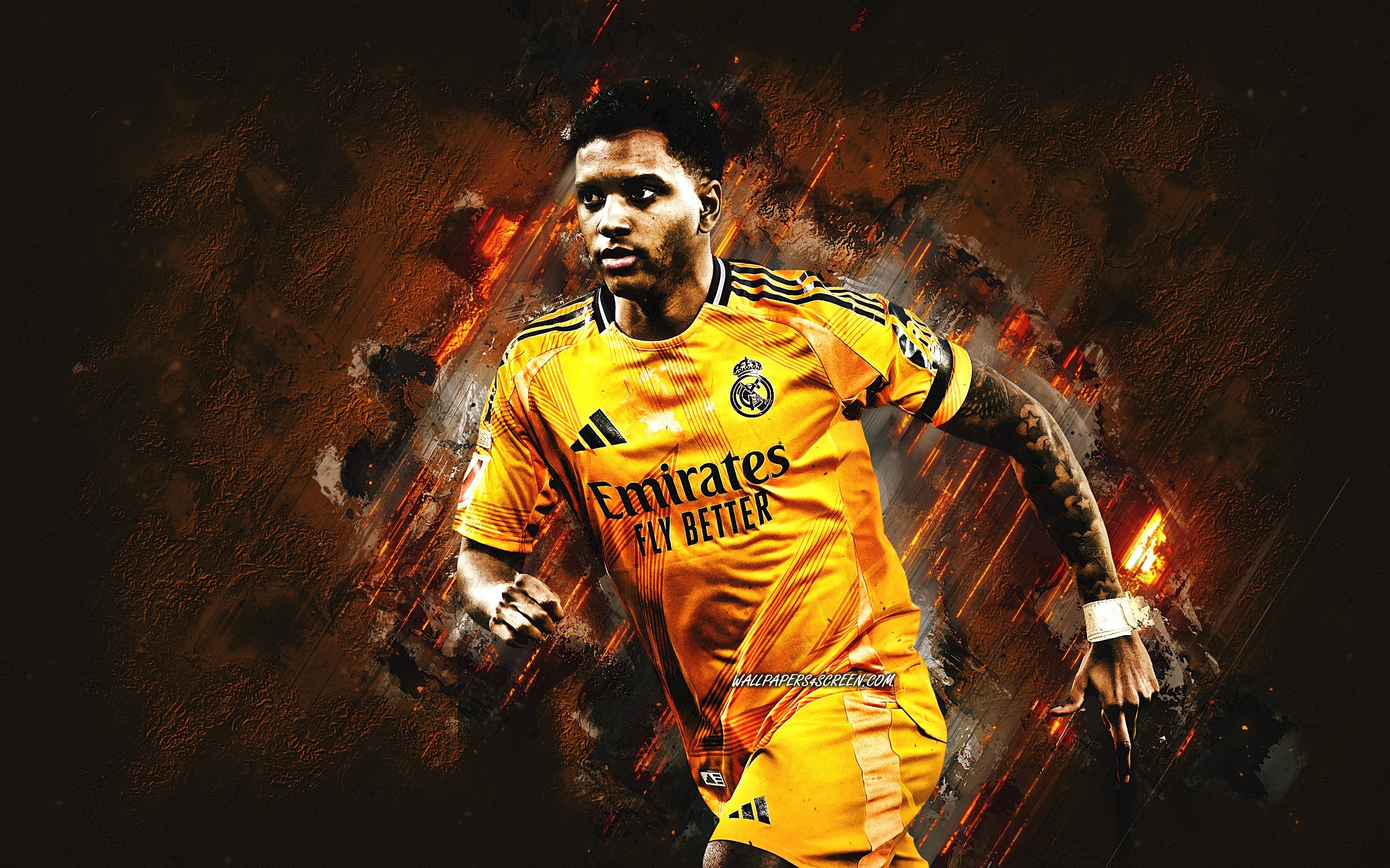 Wallpaper Football, Real Madrid, Soccer, Brazilian, Rodrygo, Rodrygo Goes for mobile and desktop, section спорт, resolution 2880x1800