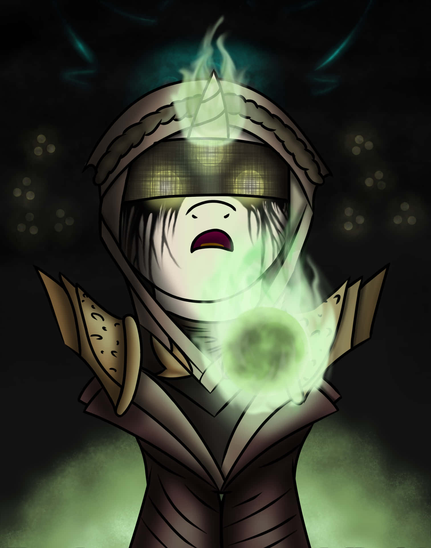 Download Eris Morn: Guardian Of The Moon Wallpaper