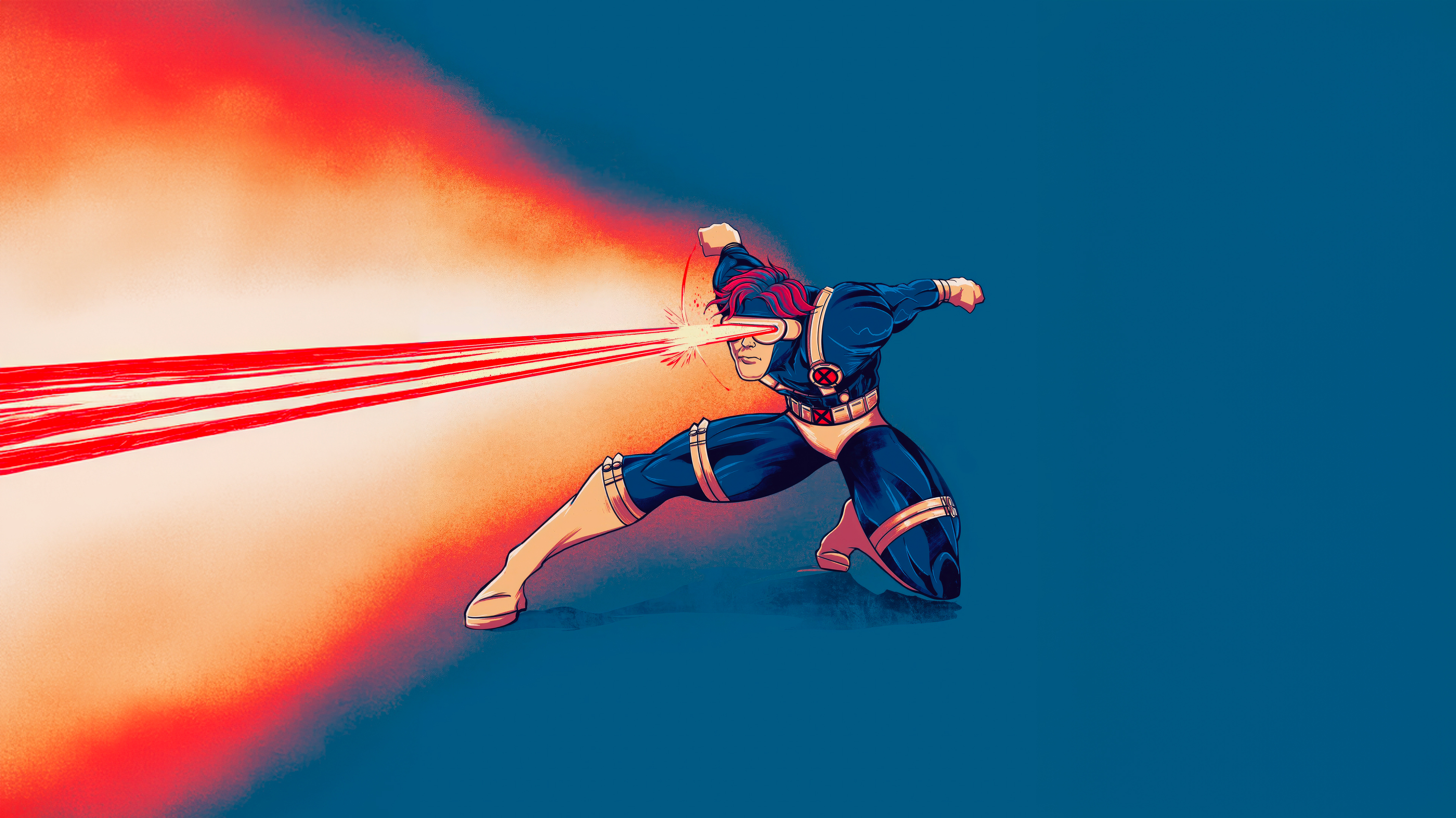 Cyclops In Action Wallpaper, HD Superheroes Wallpaper, 4k Wallpaper, Image, Background, Photos and Picture