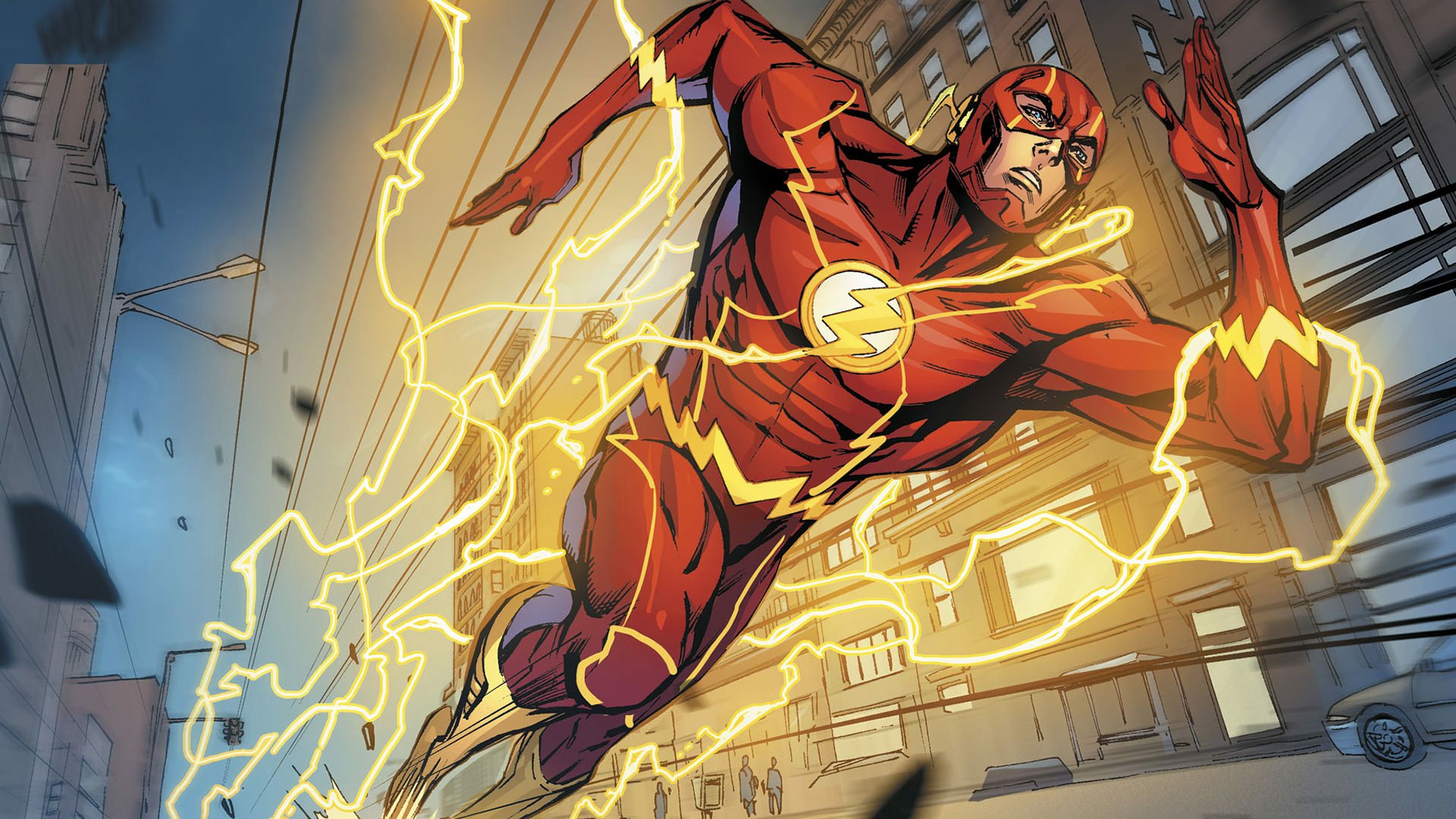 Download DC Comics Comic Flash HD Wallpaper