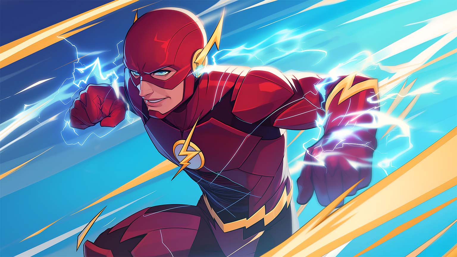 DC The Flash Epic Desktop Wallpaper in HD & 4K
