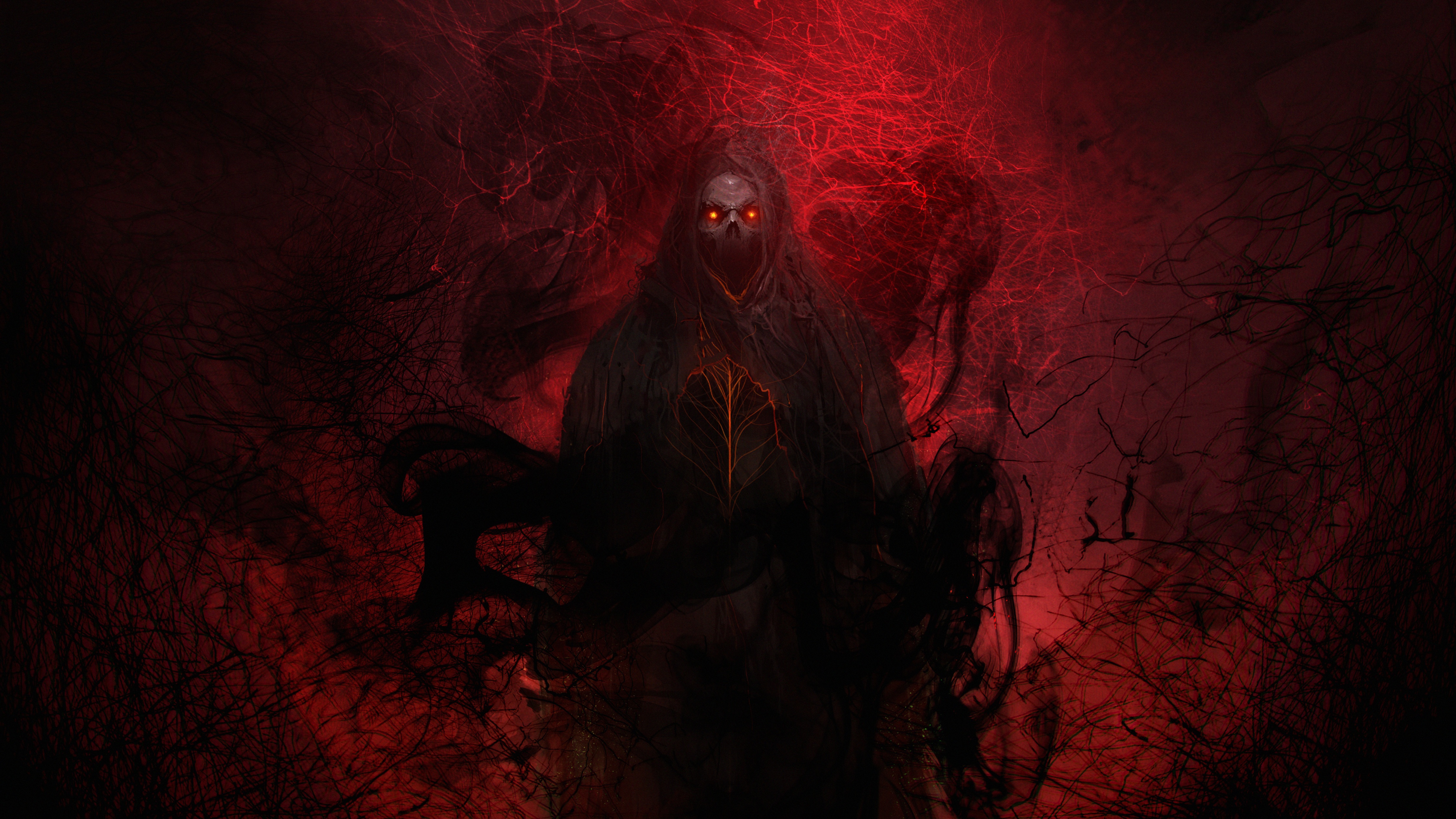 Hell Wallpaper 4K, Demon, Scary, Frightening, 5K