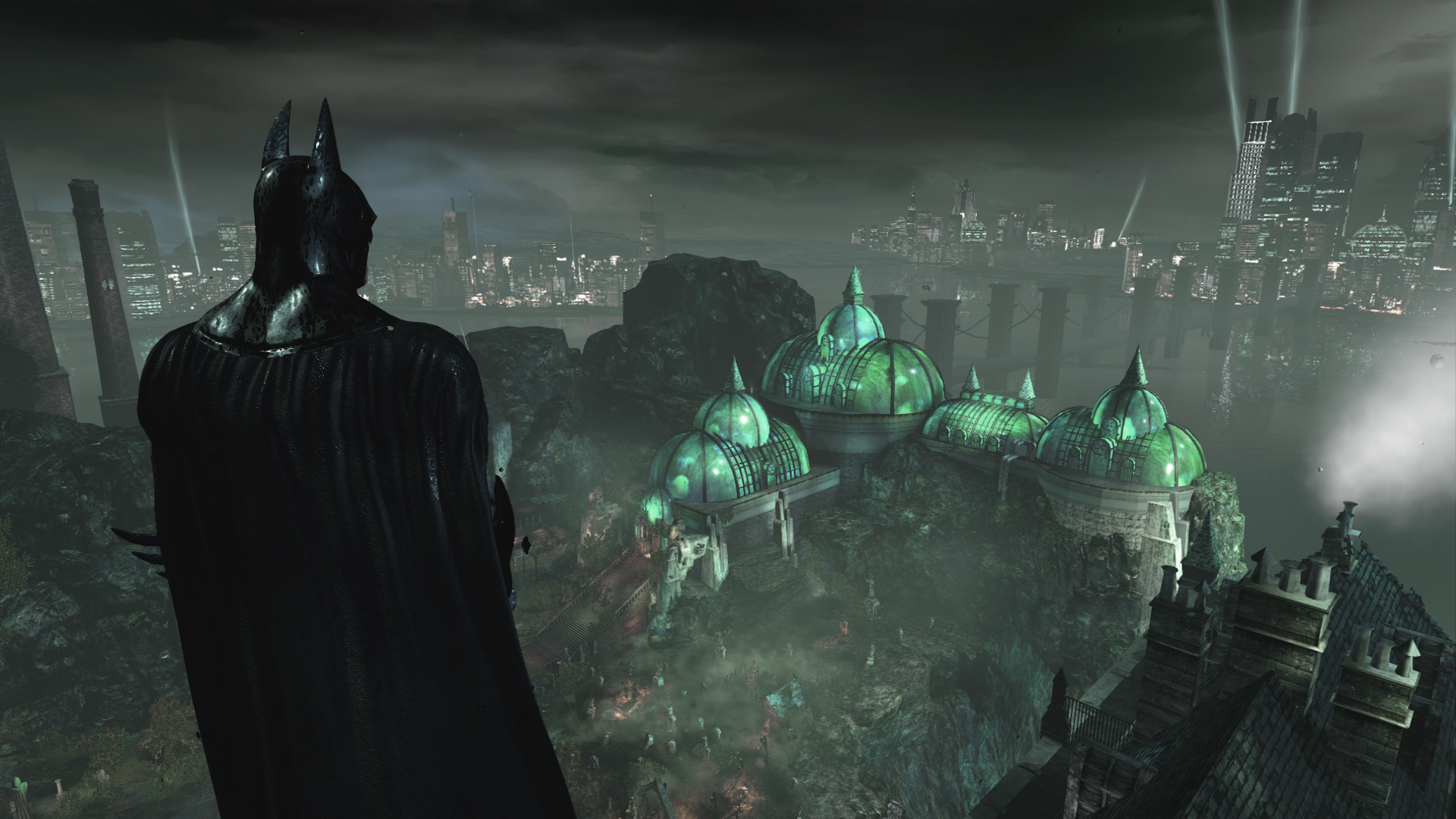 Just started playing the series! Love the aesthetic of Arkham Asylum