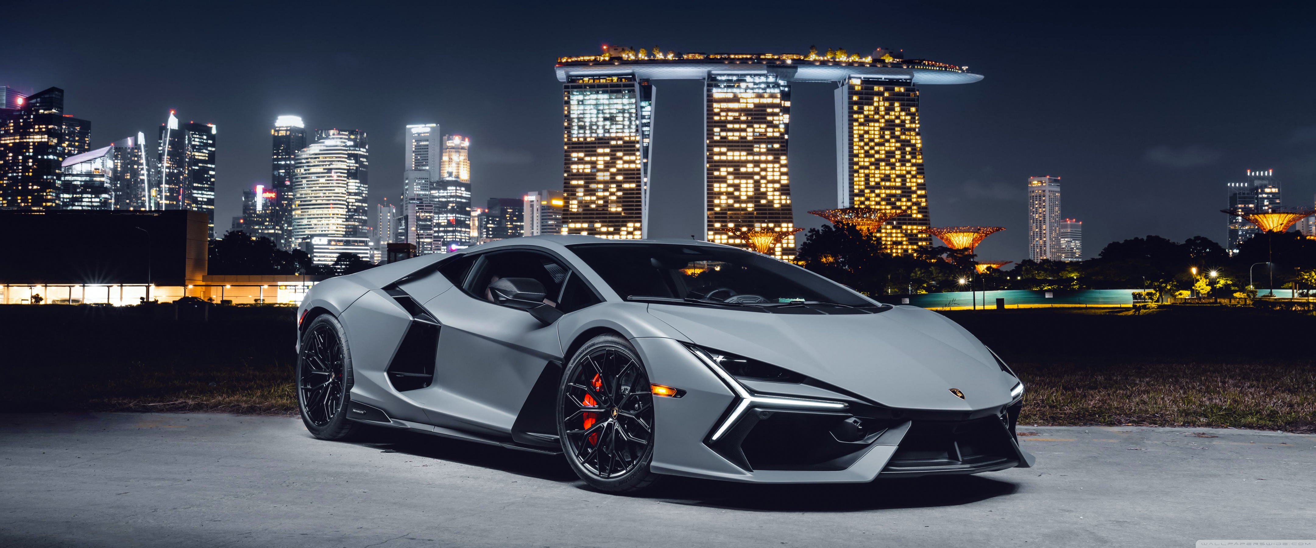 Lamborghini, City 4K UHD Wallpaper for UltraHD Desktop and TV, Widescreen and UltraWide Display, Smartphone and Tablet Devices