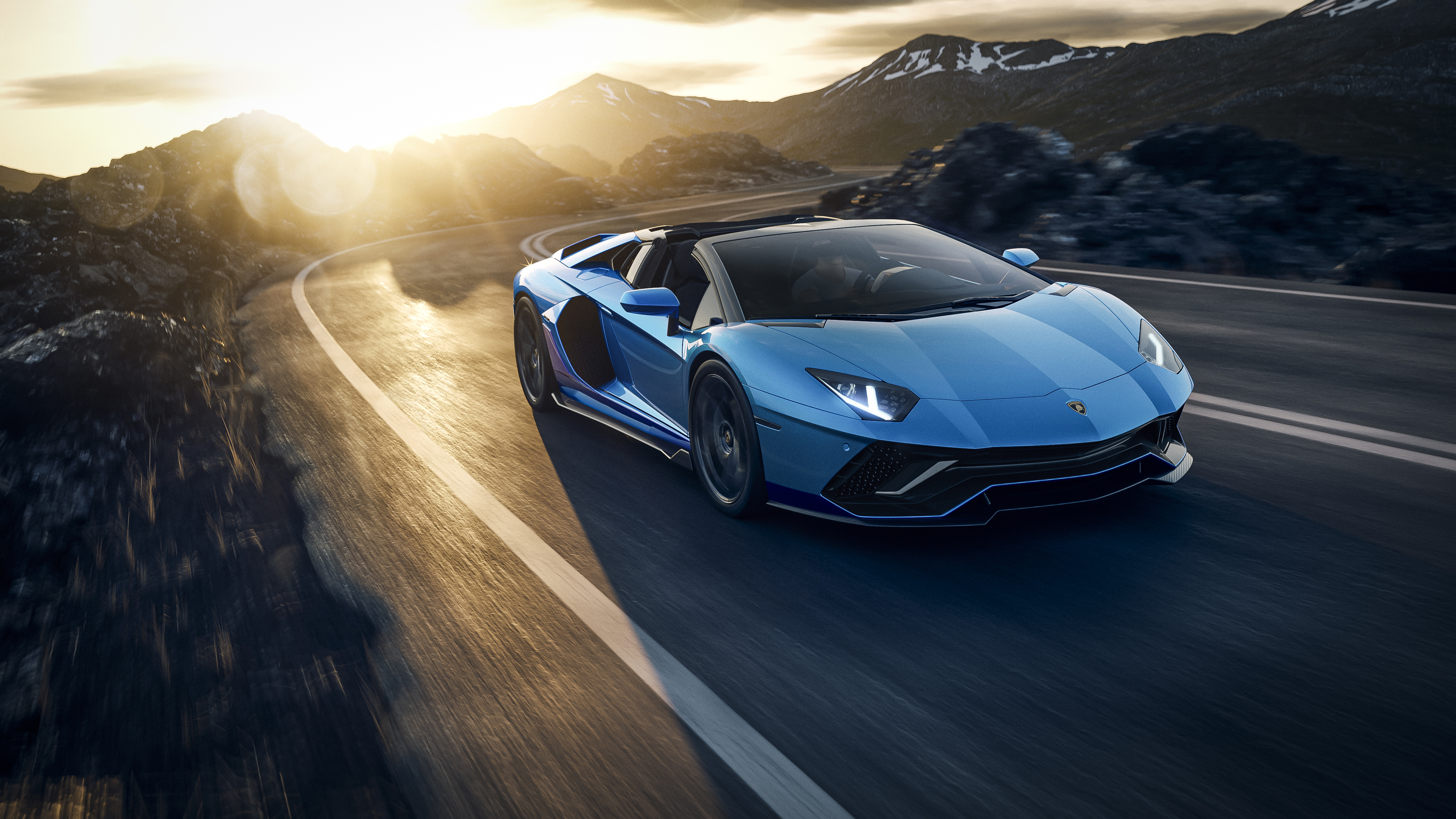 Aventador LP 780 4 Ultimae Roadster Wallpaper 4K