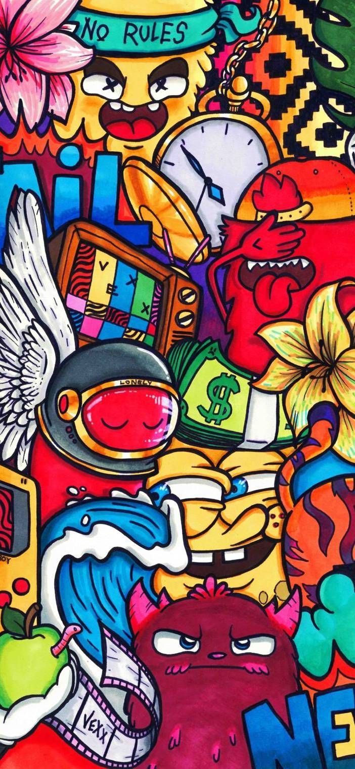 Hypebeast wallpaper. Trippy iphone wallpaper, Whimsical art, Cool wallpaper for iphone 7