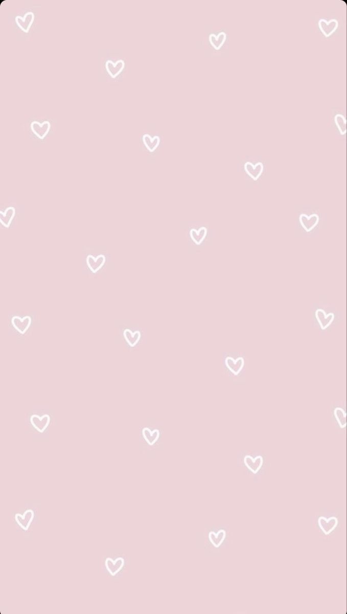 Pink Glitter Heart Wallpaper for iPhone
