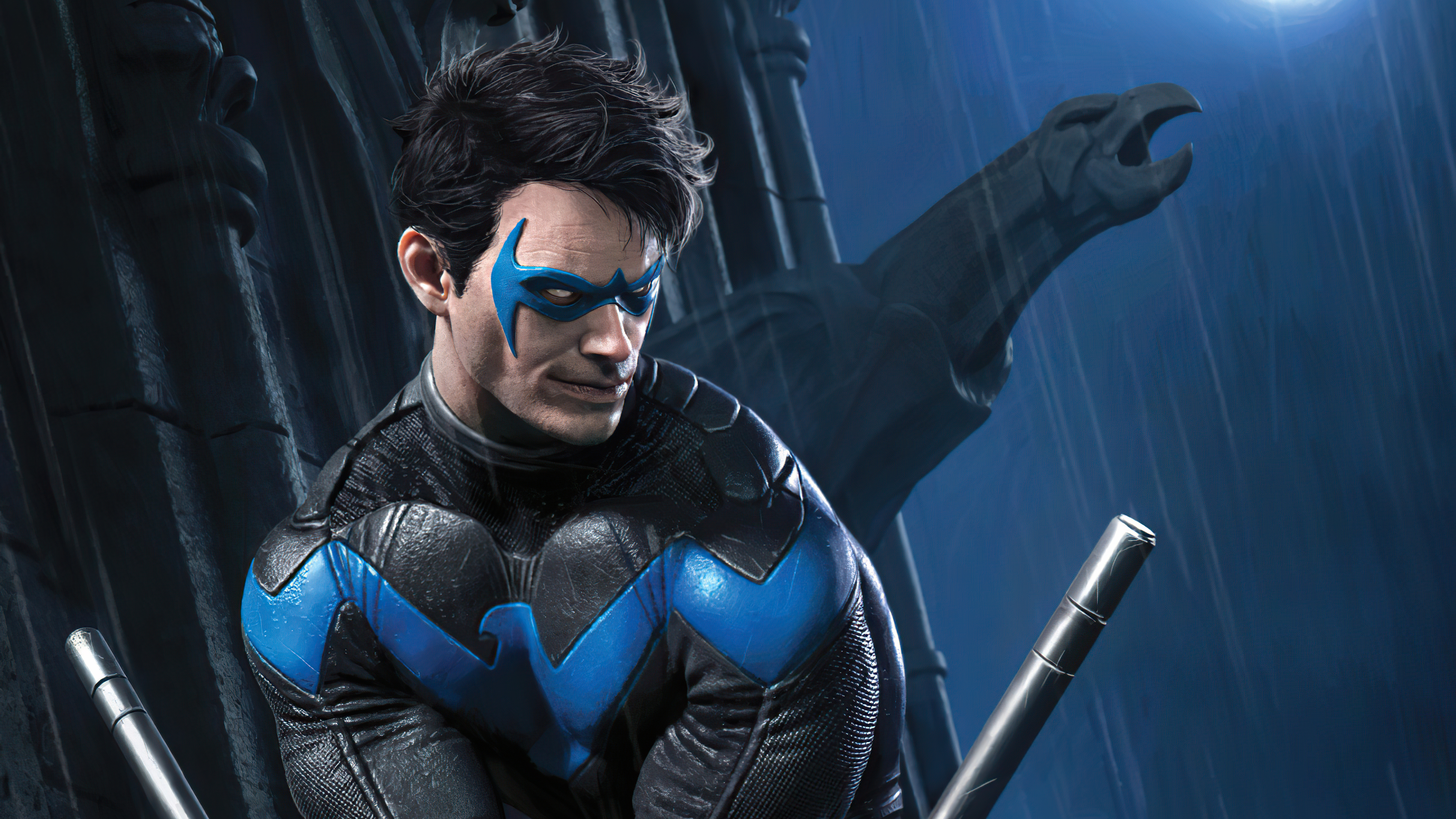Download Dick Grayson DC Comics Comic Nightwing 4k Ultra HD Wallpaper