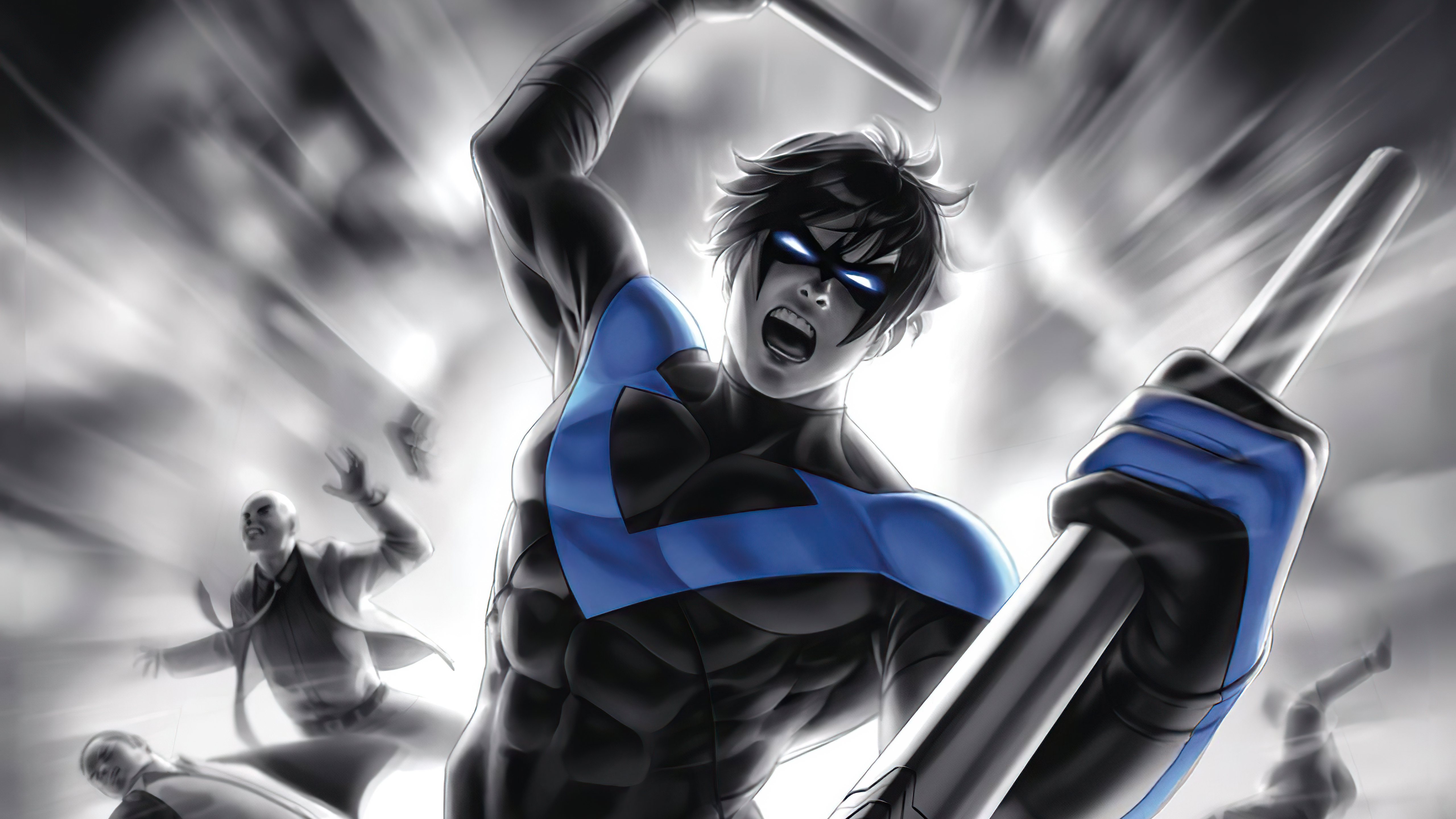 Download Dick Grayson DC Comics Comic Nightwing 4k Ultra HD Wallpaper