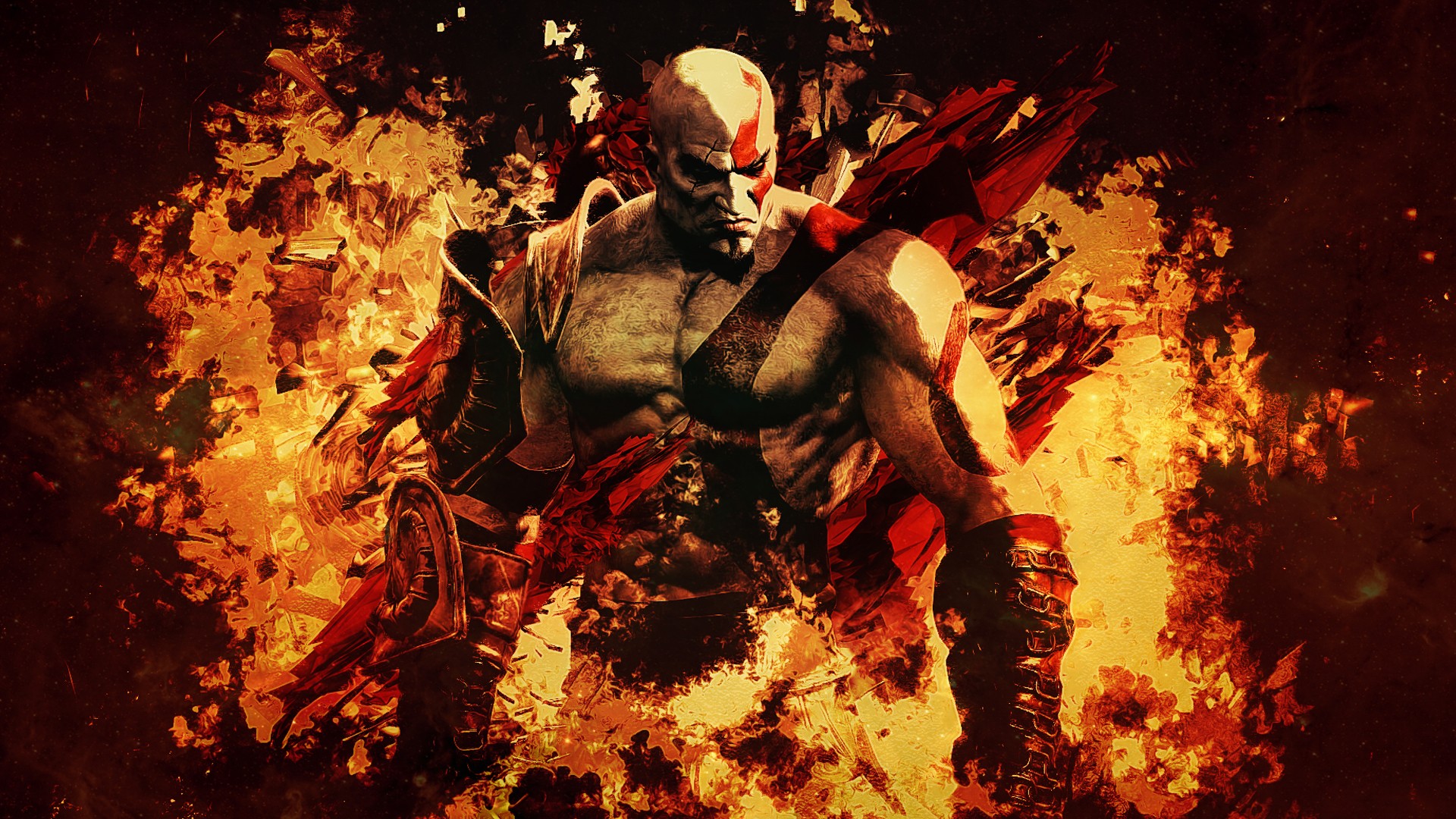 Kratos HD God Of War III Wallpaper