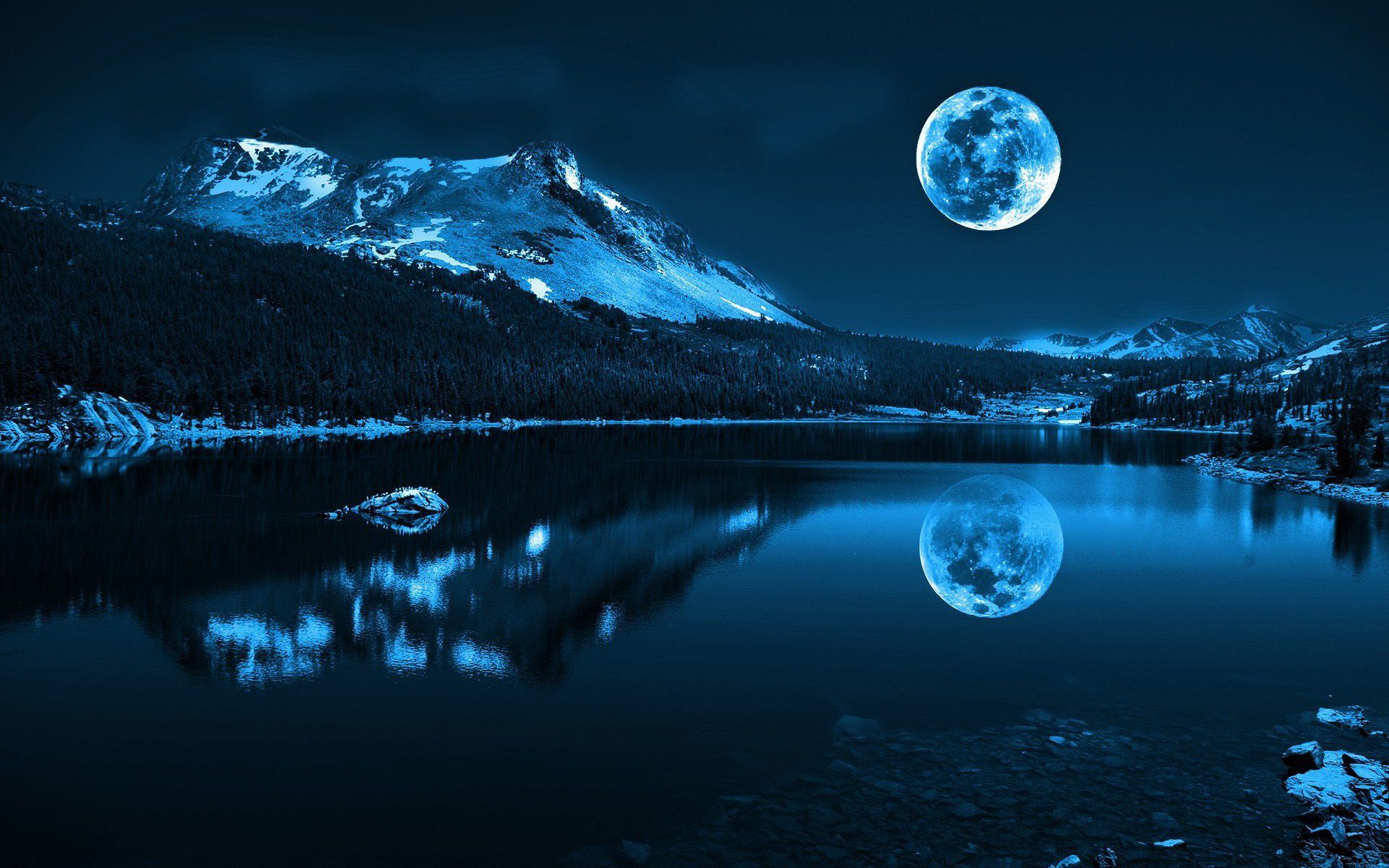 Nature at Night Wallpaper, HD Nature at Night Background on WallpaperBat