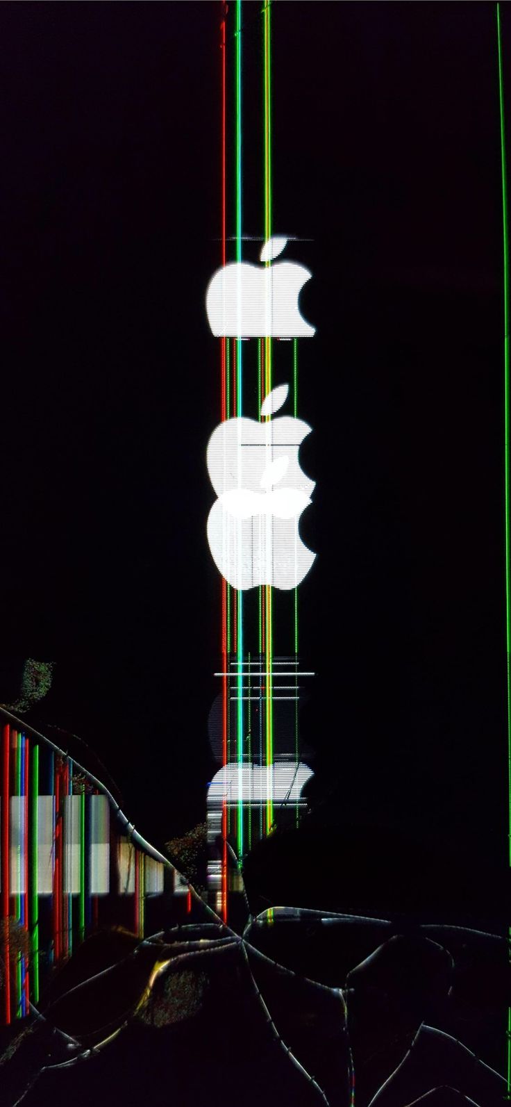 Cracked Top Free Cracked iPhone 11 Wallpaper