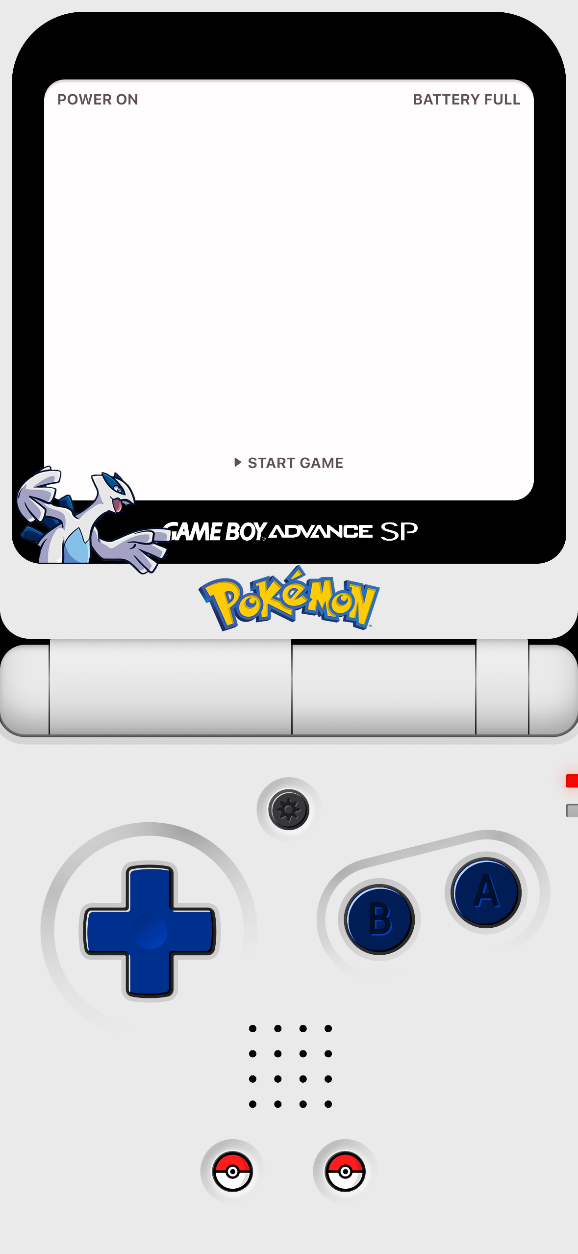 GBA SP Pokemon Background