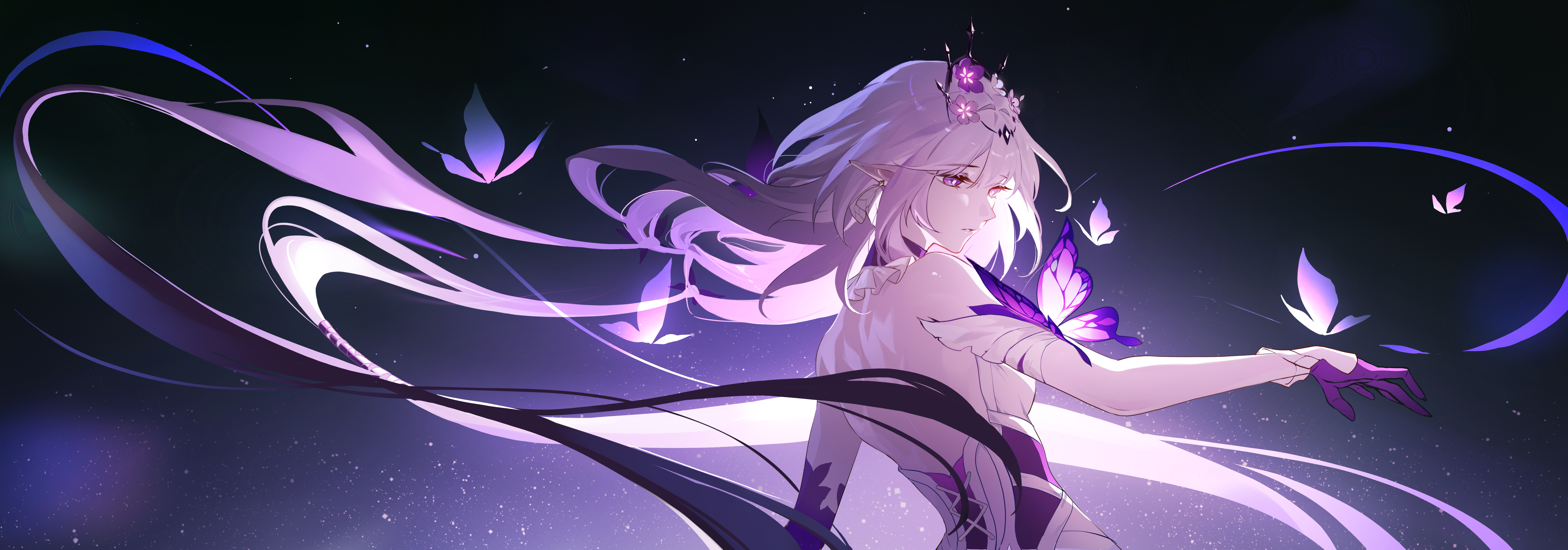 Castorice from Honkai: Star Rail 4K Ultra HD Wallpaper by 酞青蓝蓝蓝