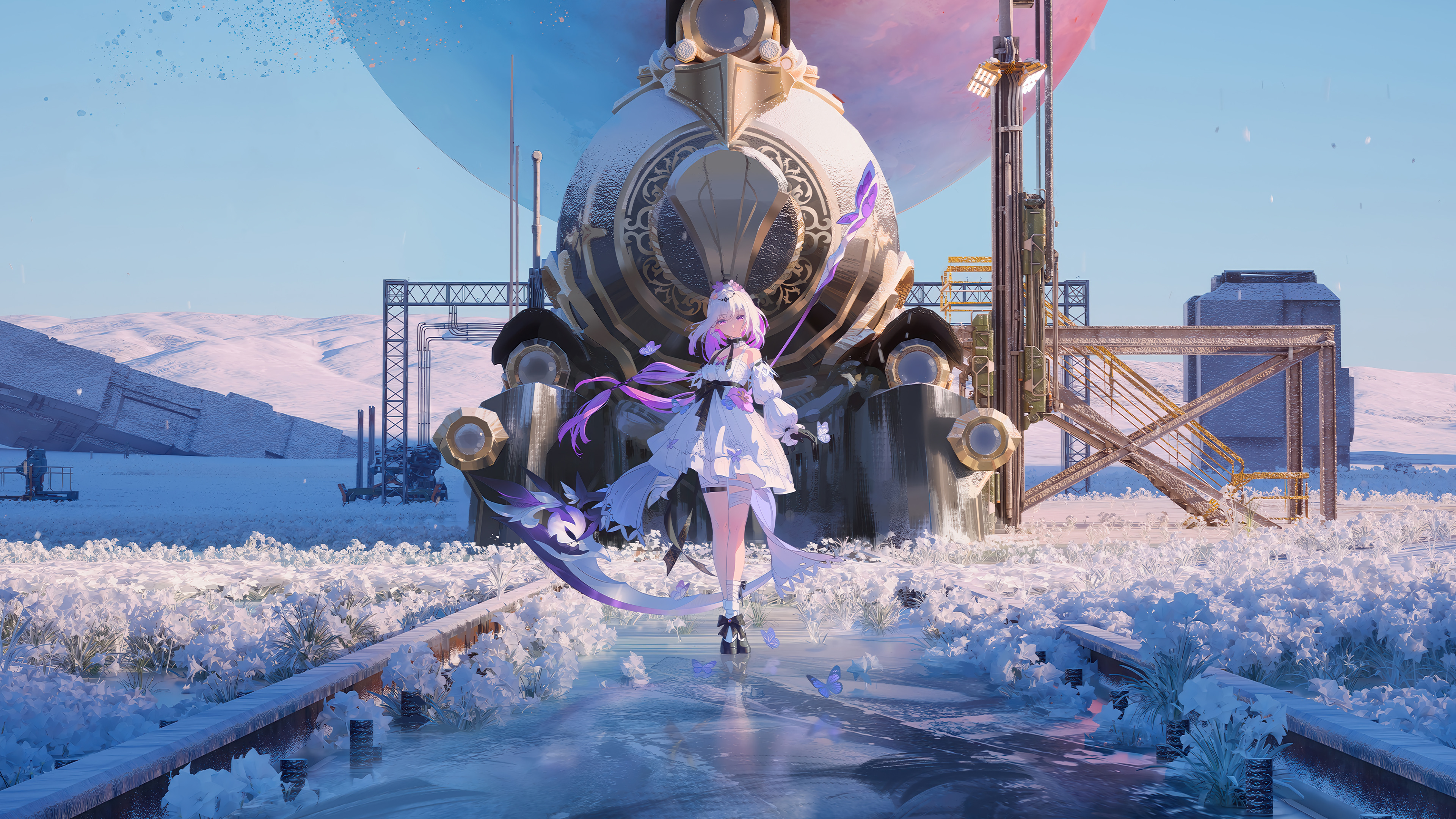 Wallpaper Castorice Honkai Star Rail Art