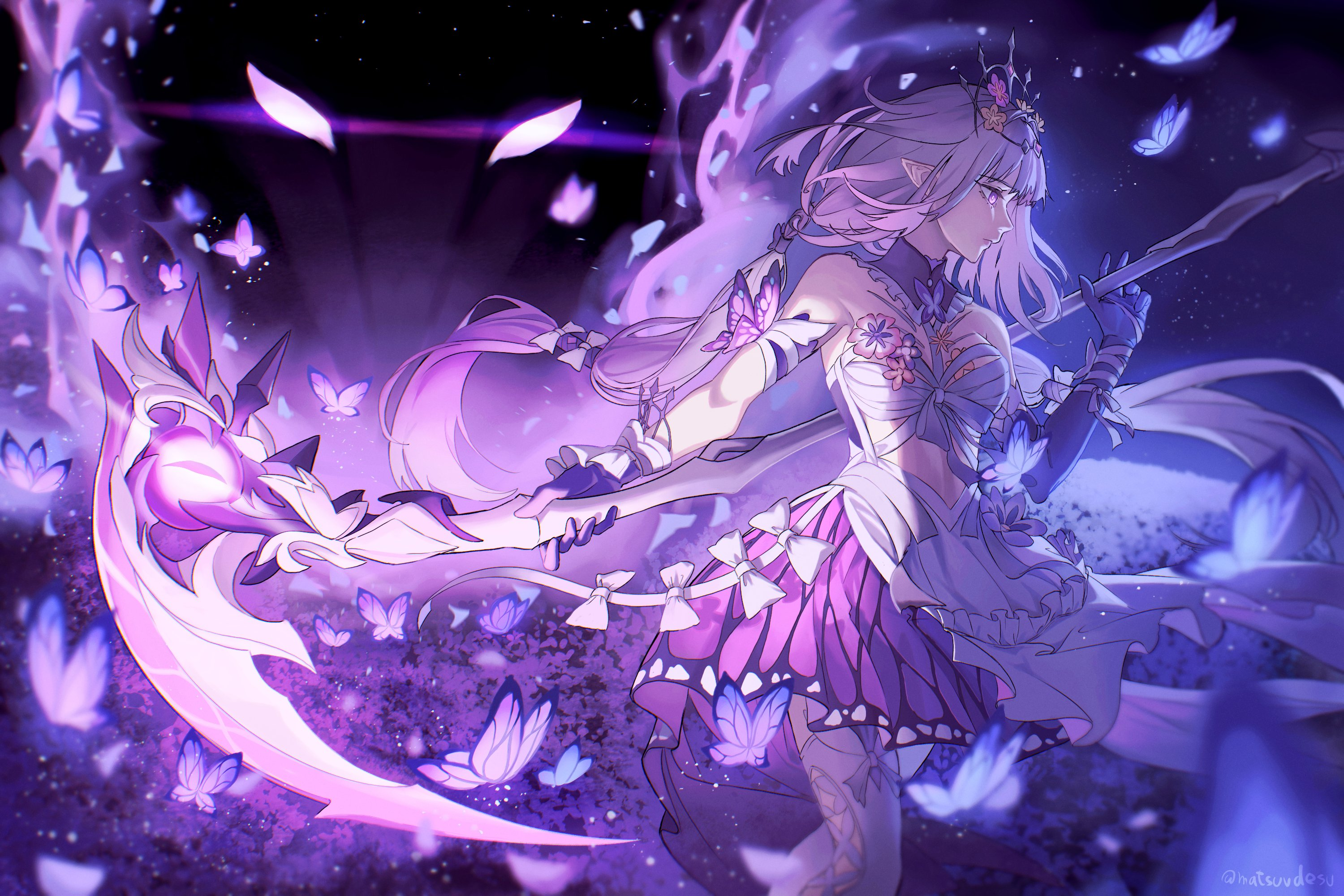 Castorice with her scythe (by Matsu)