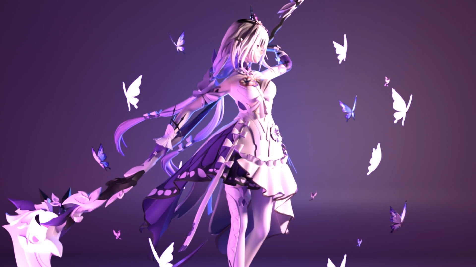 Castorice Star Rail Game Figurine for 3D Printing