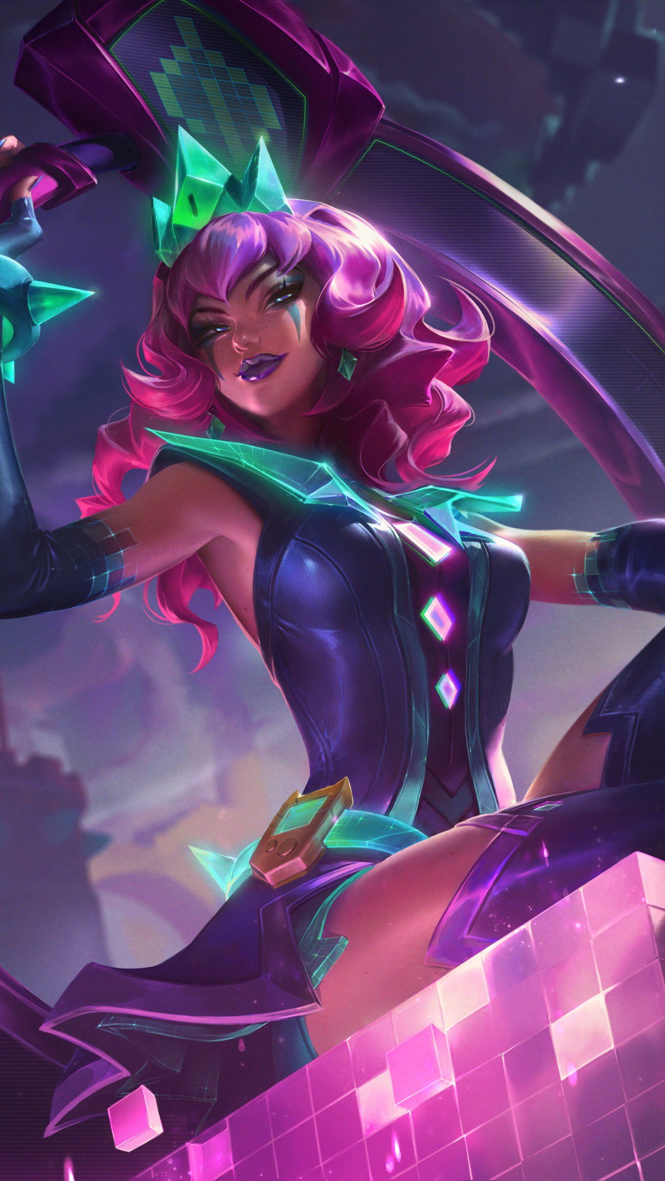 Qiyana Champion League of Legends Wallpaper for iPhone and Mobile Phone