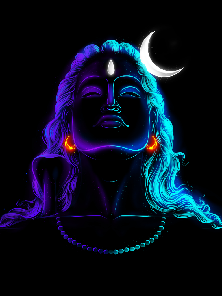 Adiyogi Wallpaper 4K, Lord Shiva, Parameshwara, Mahadev