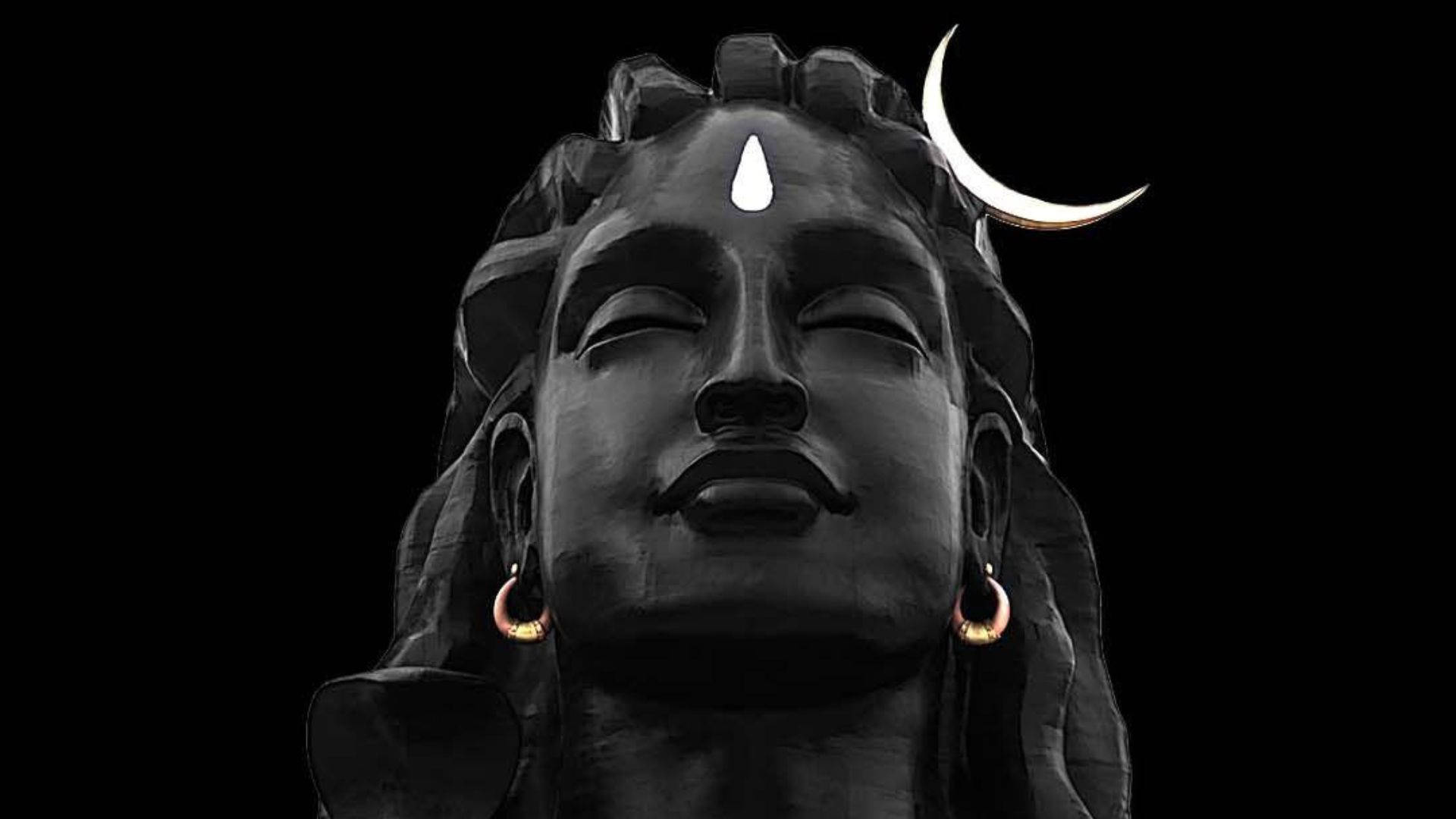 Download Dark Shiva Hindu Portrait Wallpaper