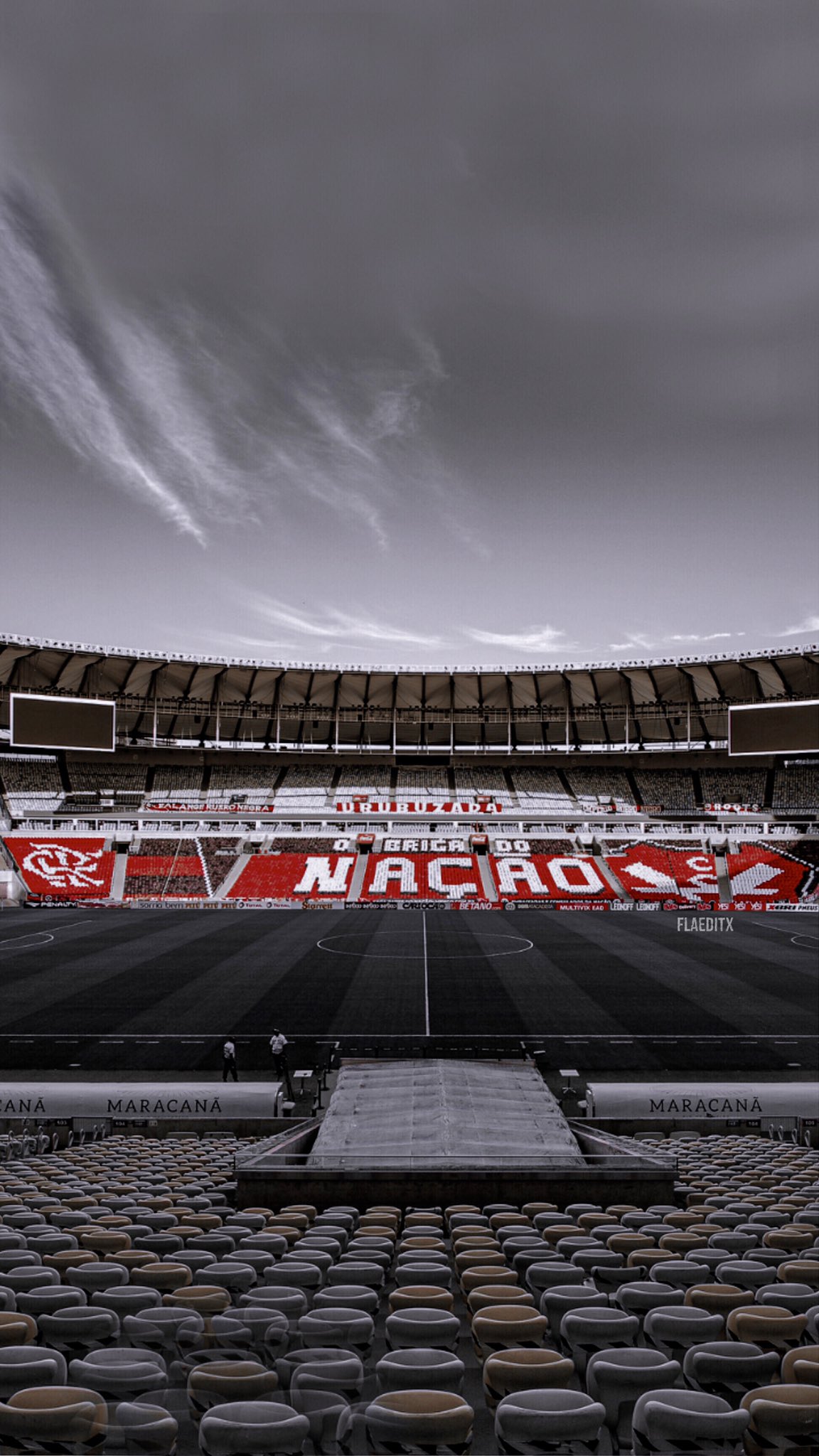 FlaEditx mosaico Flamengo Maracanã