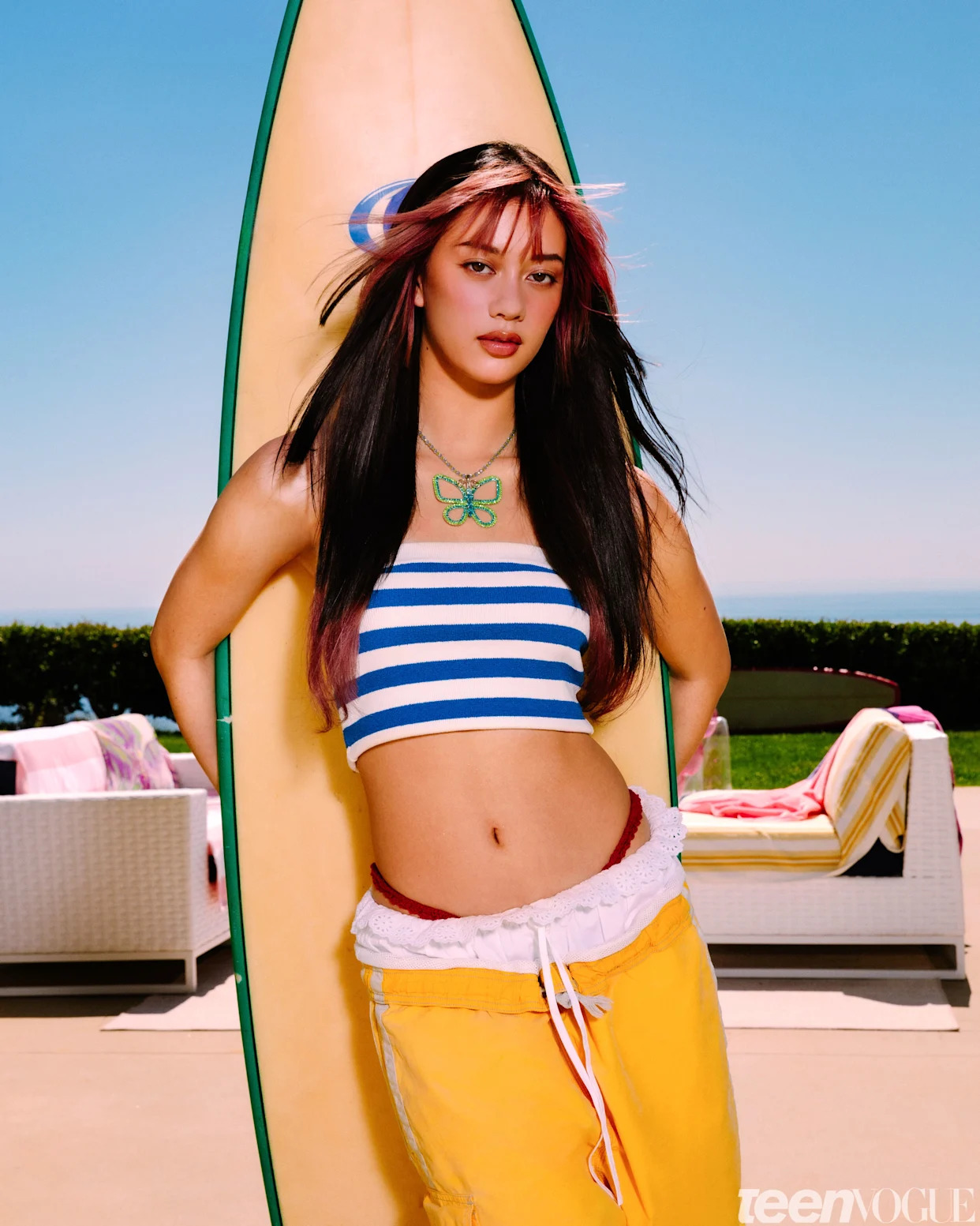 KATSEYE's Megan Skiendiel Knows How to Maintain a Hime Cut