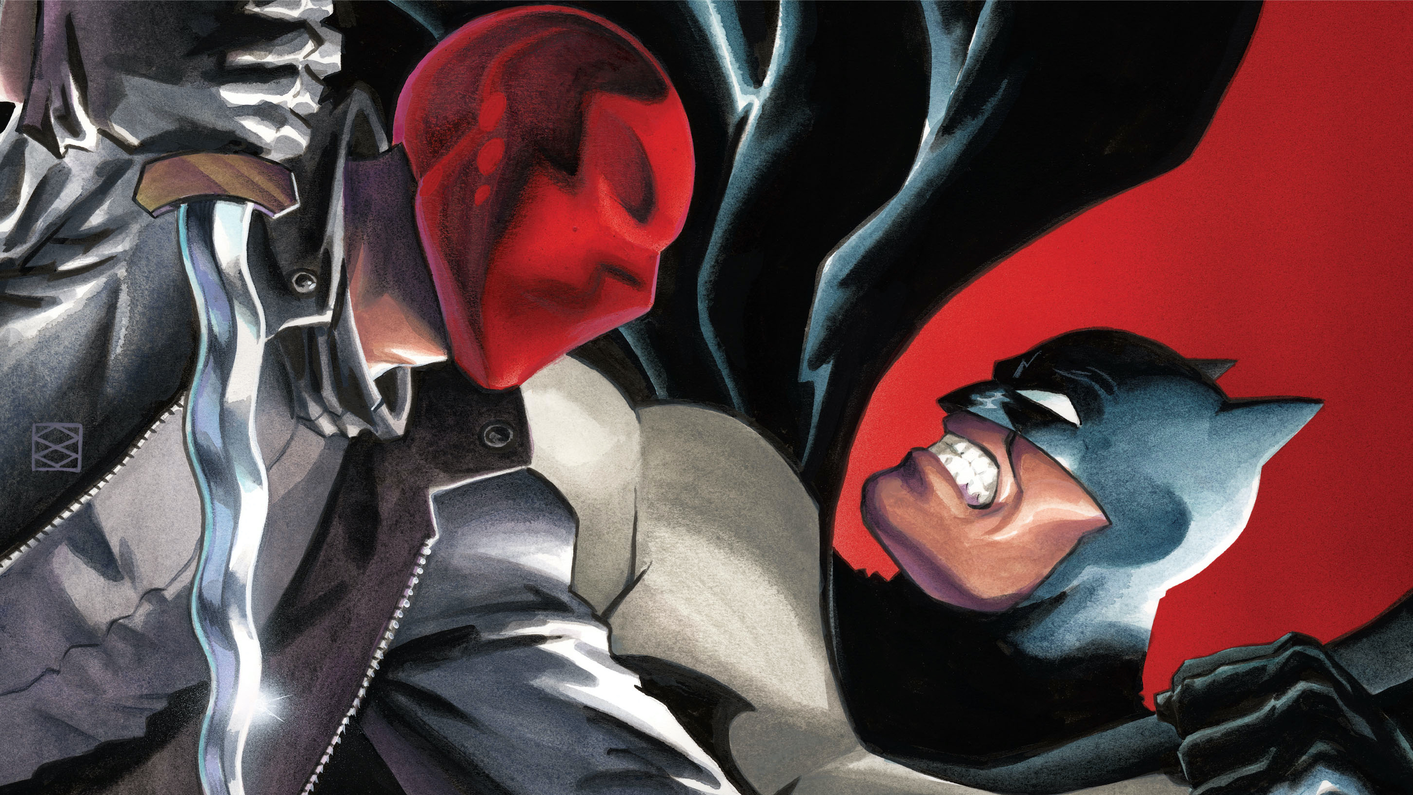 Download Red Hood Comic Batman HD Wallpaper