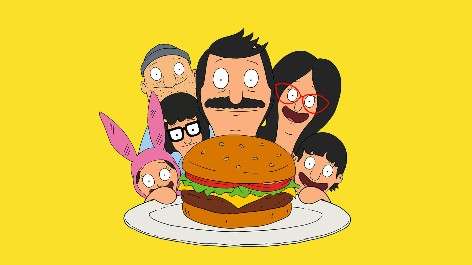 Download Belchers Serving Bobs Burgers Wallpaper