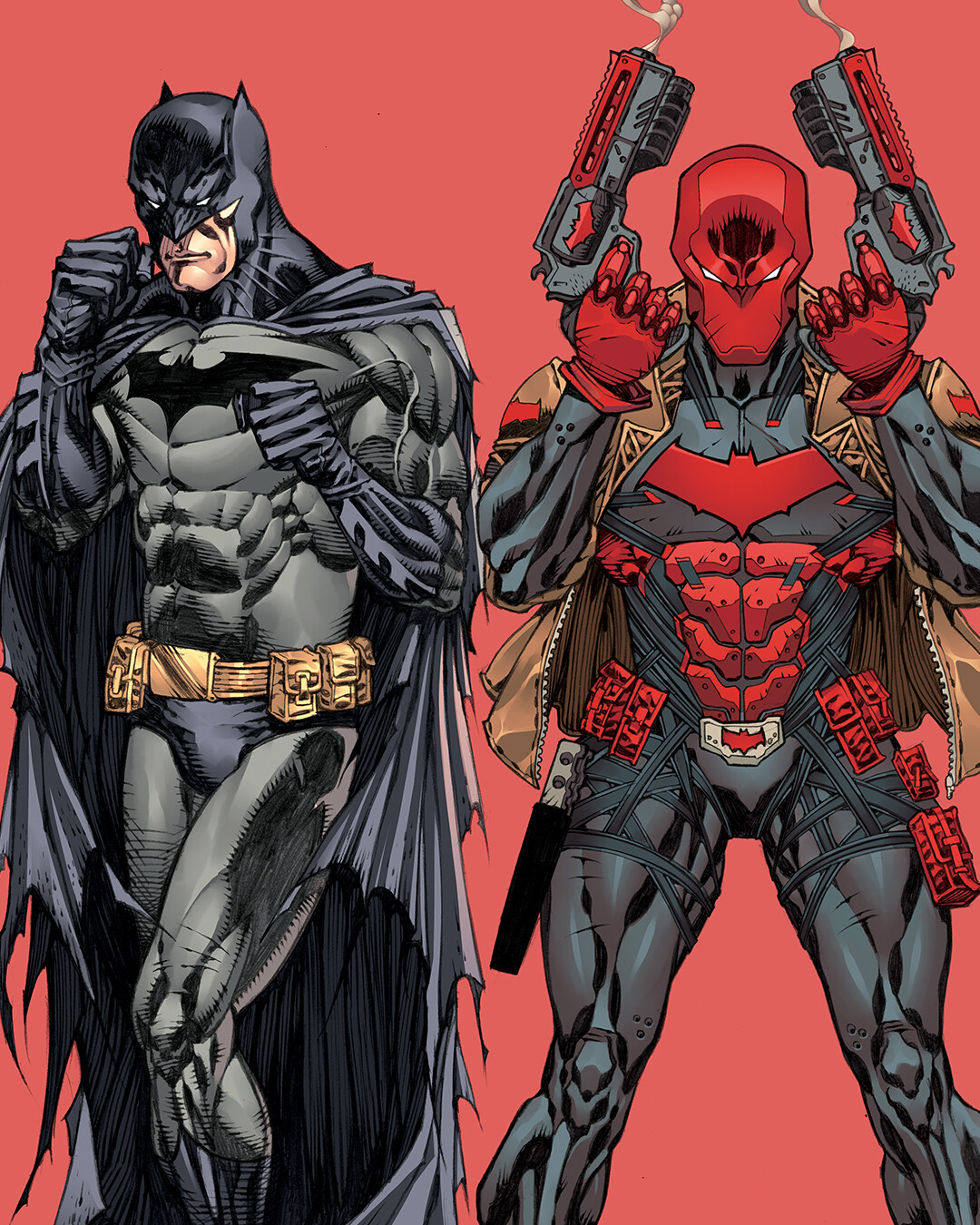 Batman Vs Red Hood