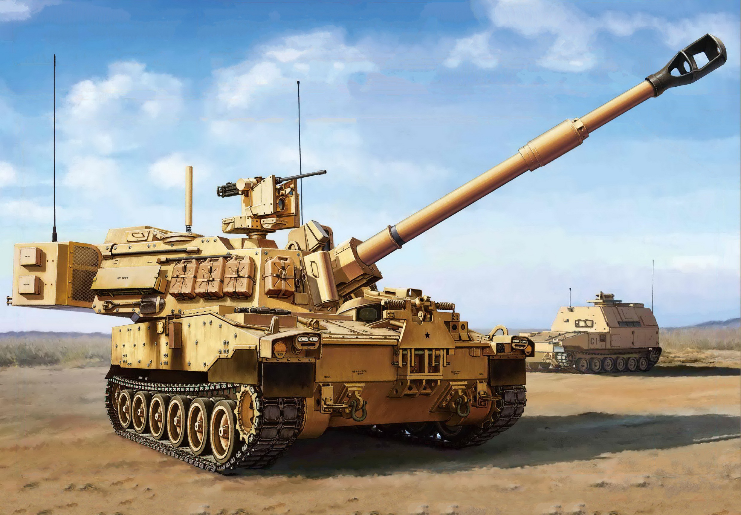 Wallpaper USA, Paladin, US Army, M109, NATO I TAKE, M109A7 For Mobile And Desktop, Section оружие, Resolution 2479x1724