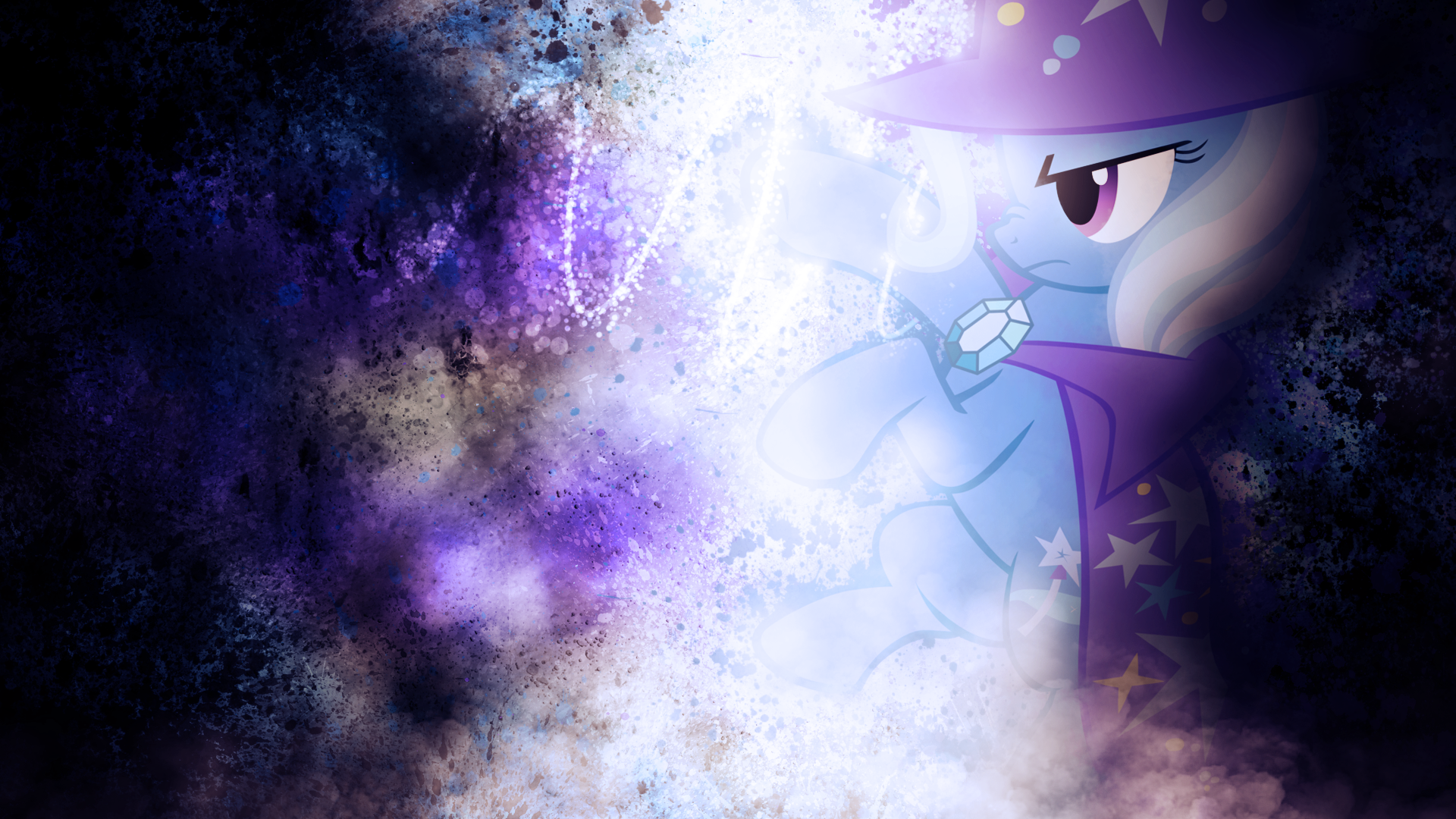 The Great and Powerful Trixie by SandwichDelta and ShelltoonTV. My Little Pony wallpaper. My Little Wallpaper are Magic