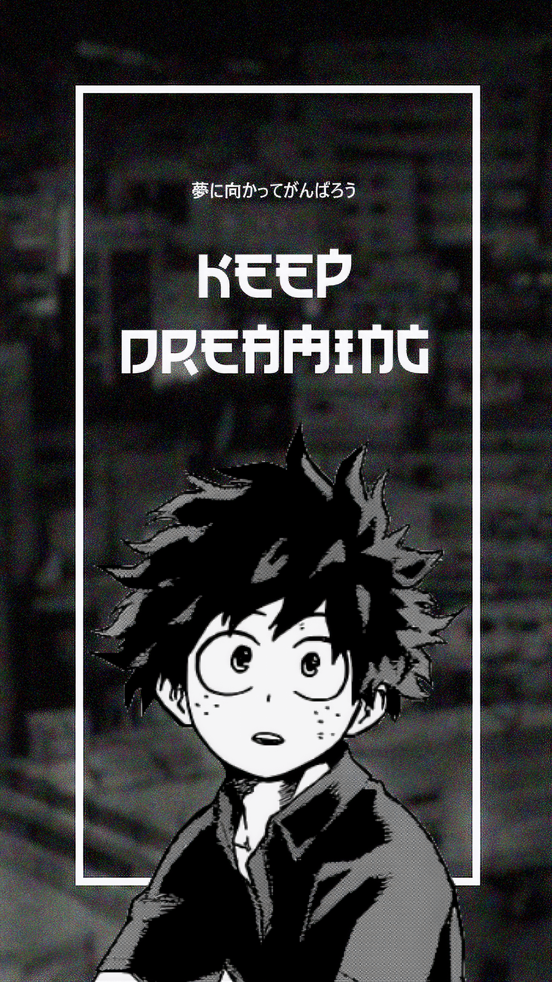 I made a Midoriya Wallpaper !