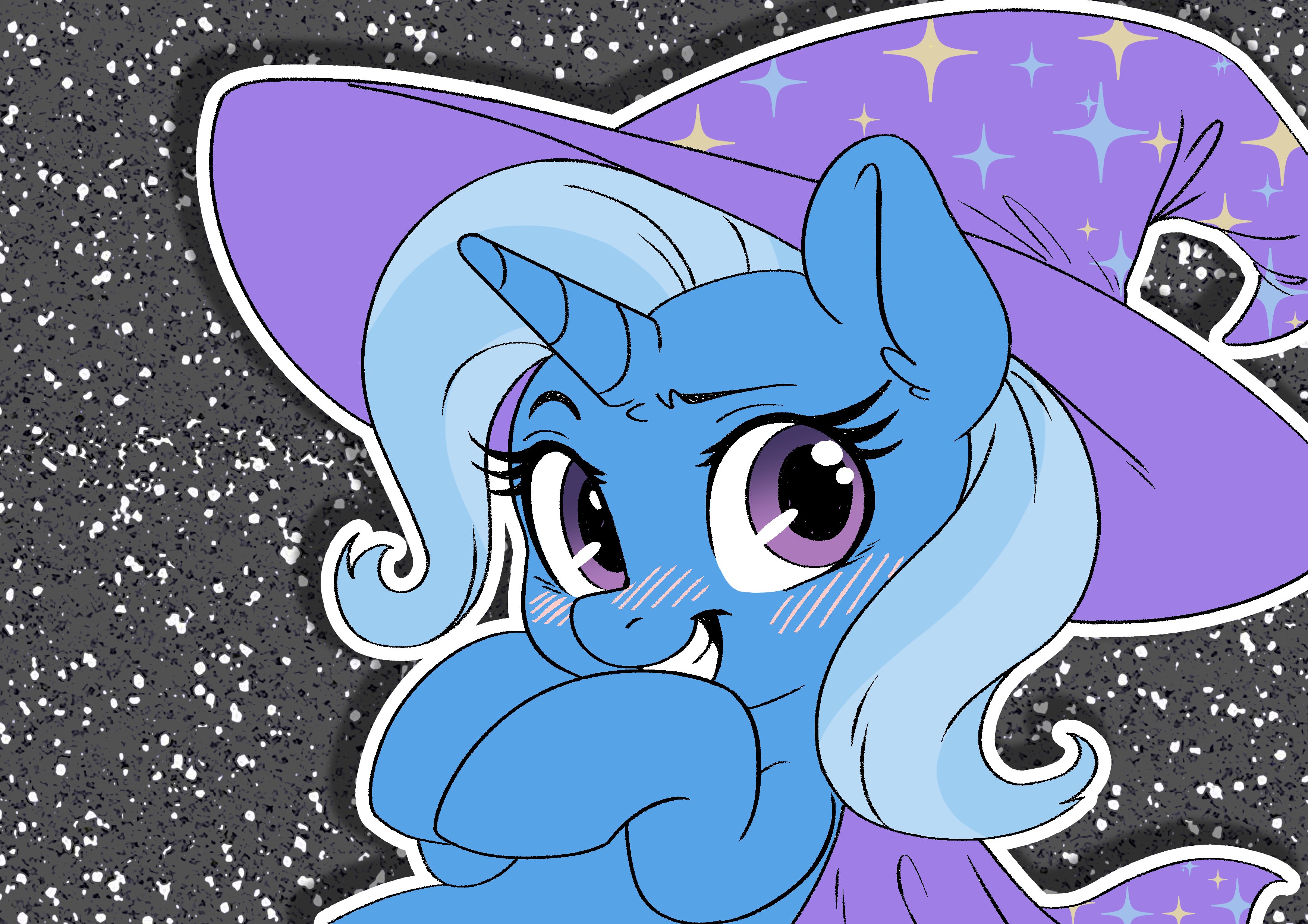 DerpyDoo Designs a cutie patootie! #mlp #mlpfim #mlpart #mlpfanart #mlptwt #mlpg4 #trixielulamoon #trixie #pony #mylittlepony #art #artist