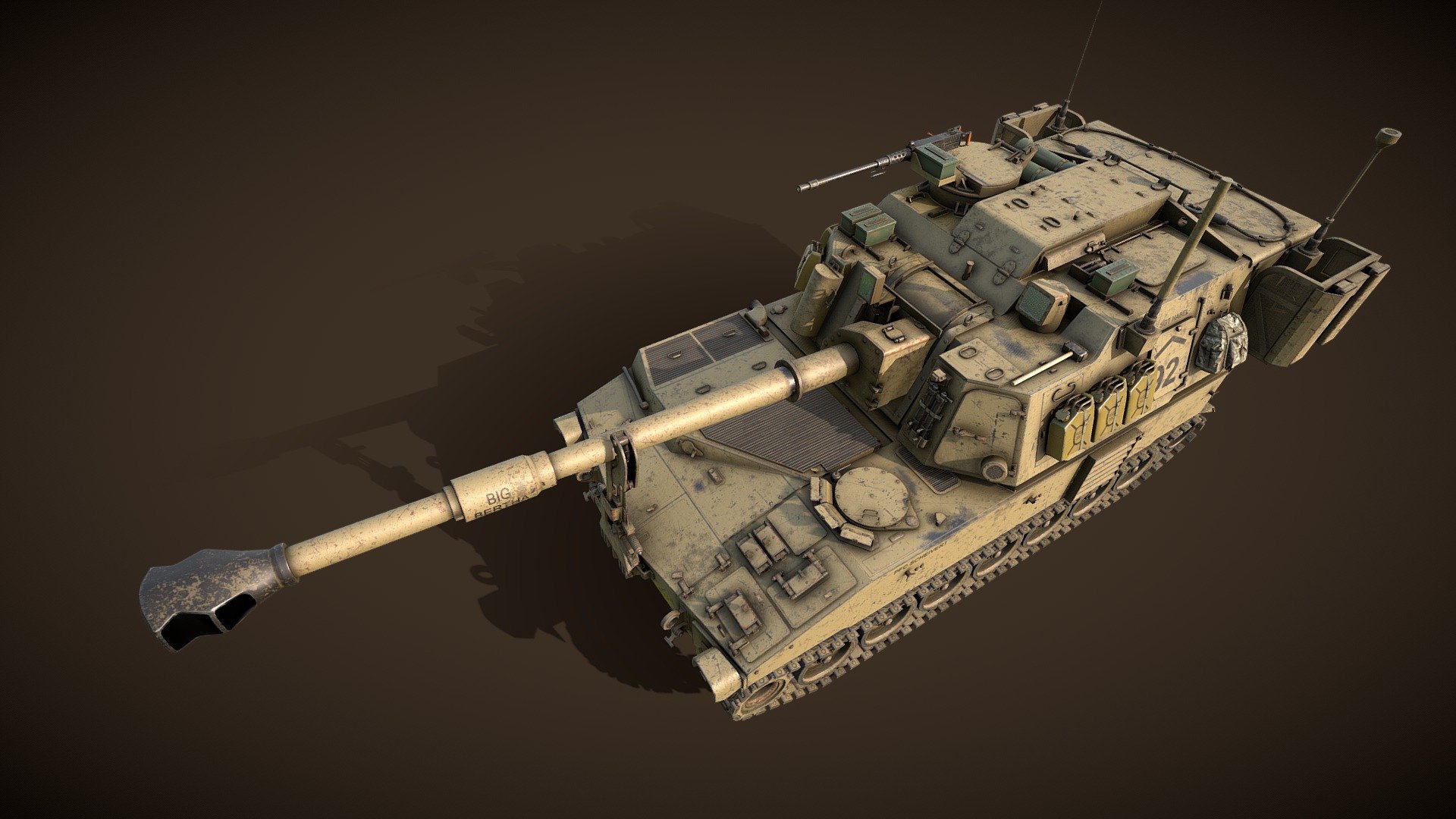 M109A6 Paladin model by maximzhurovich [84b7727]