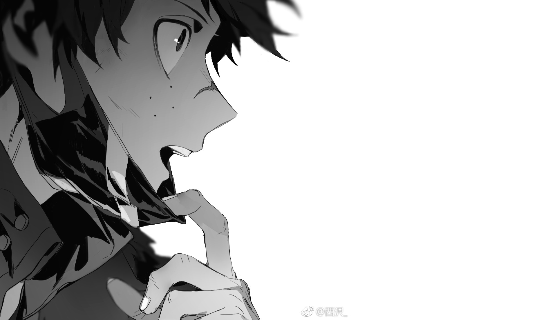 Wallpaper mask, guy, My Hero Academia, Boku No Hero Academy, Midori Isuku, Izuku Midoriya, My Hero Academy for mobile and desktop, section сёнэн, resolution 1920x1104
