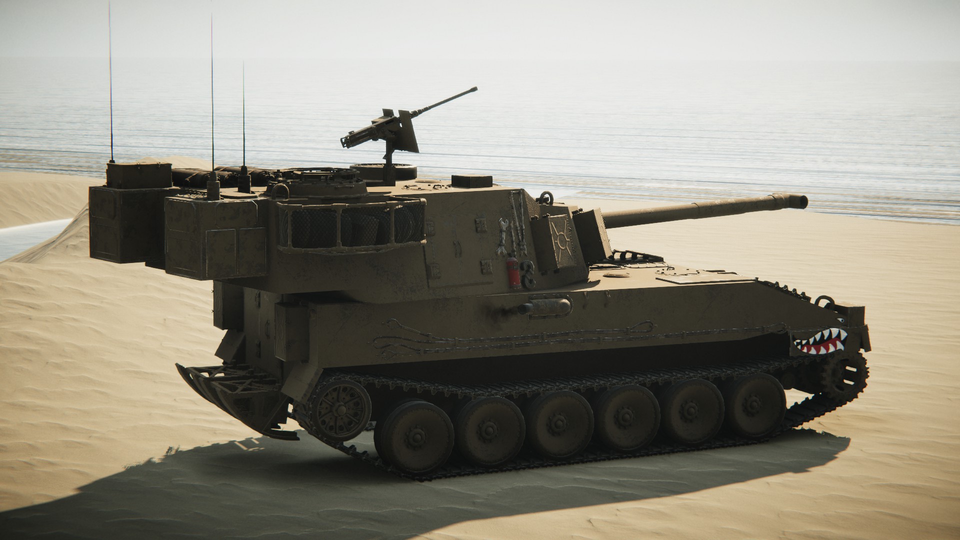 Updated SPG Design With More Hints Of M 109 Paladin