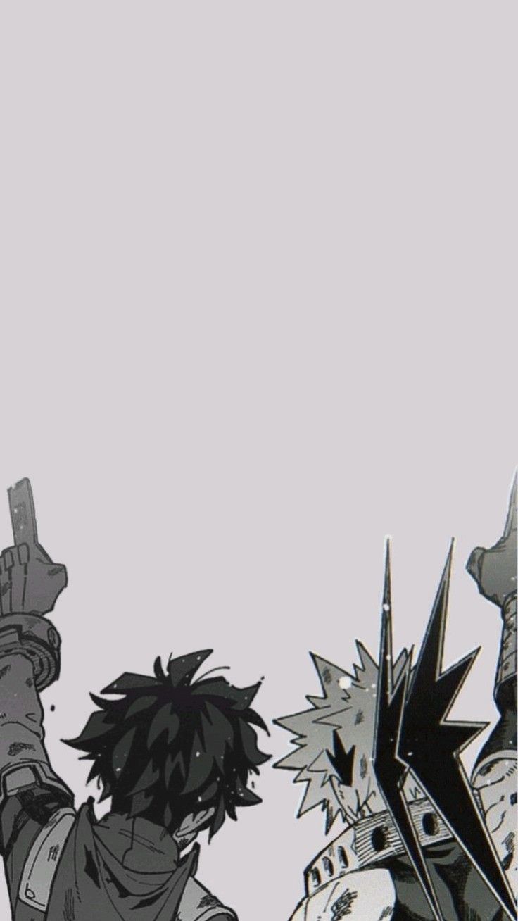 Bakugo and Deku wallpaper