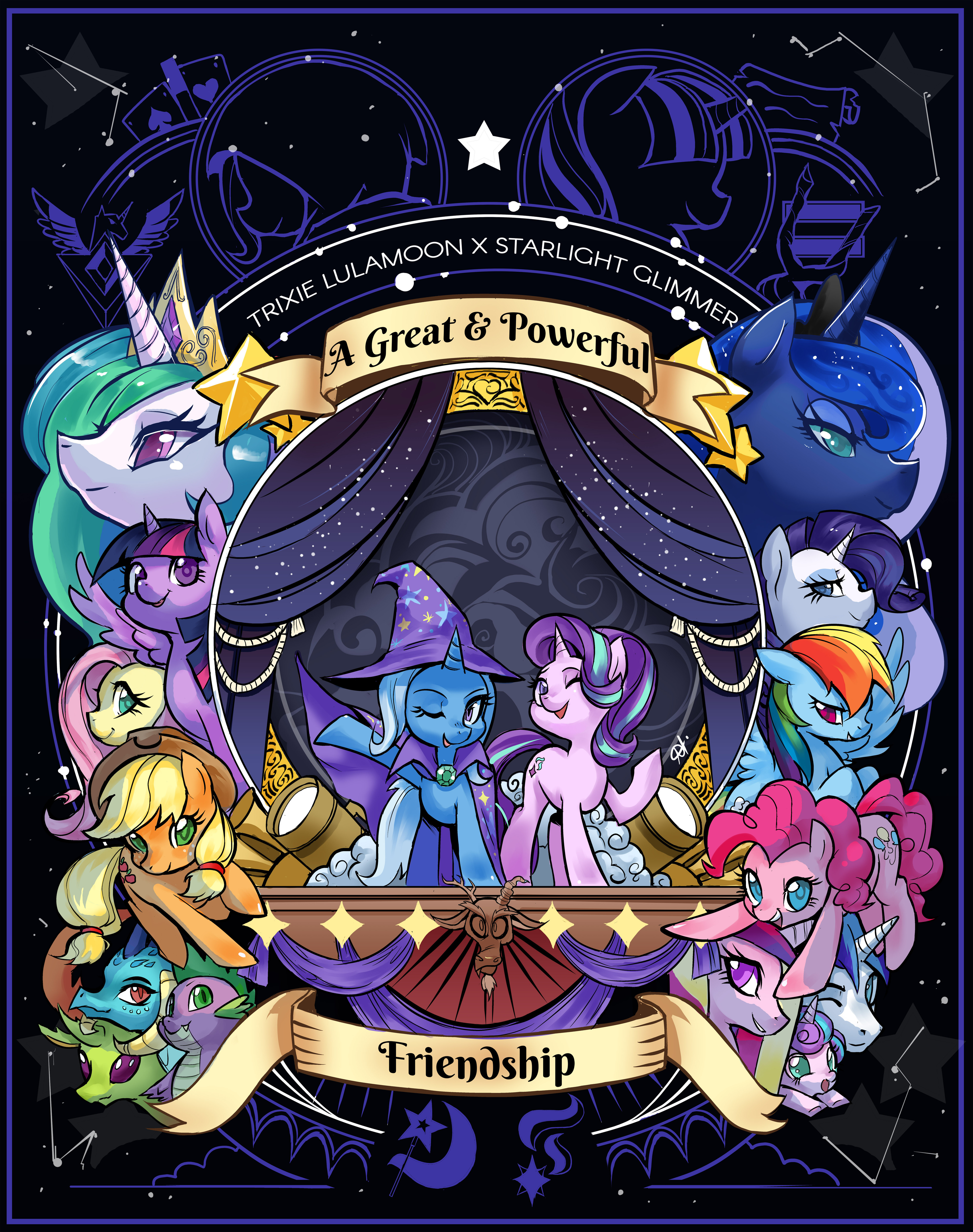 ALT ART Portfolio Great and Powerful Friendship