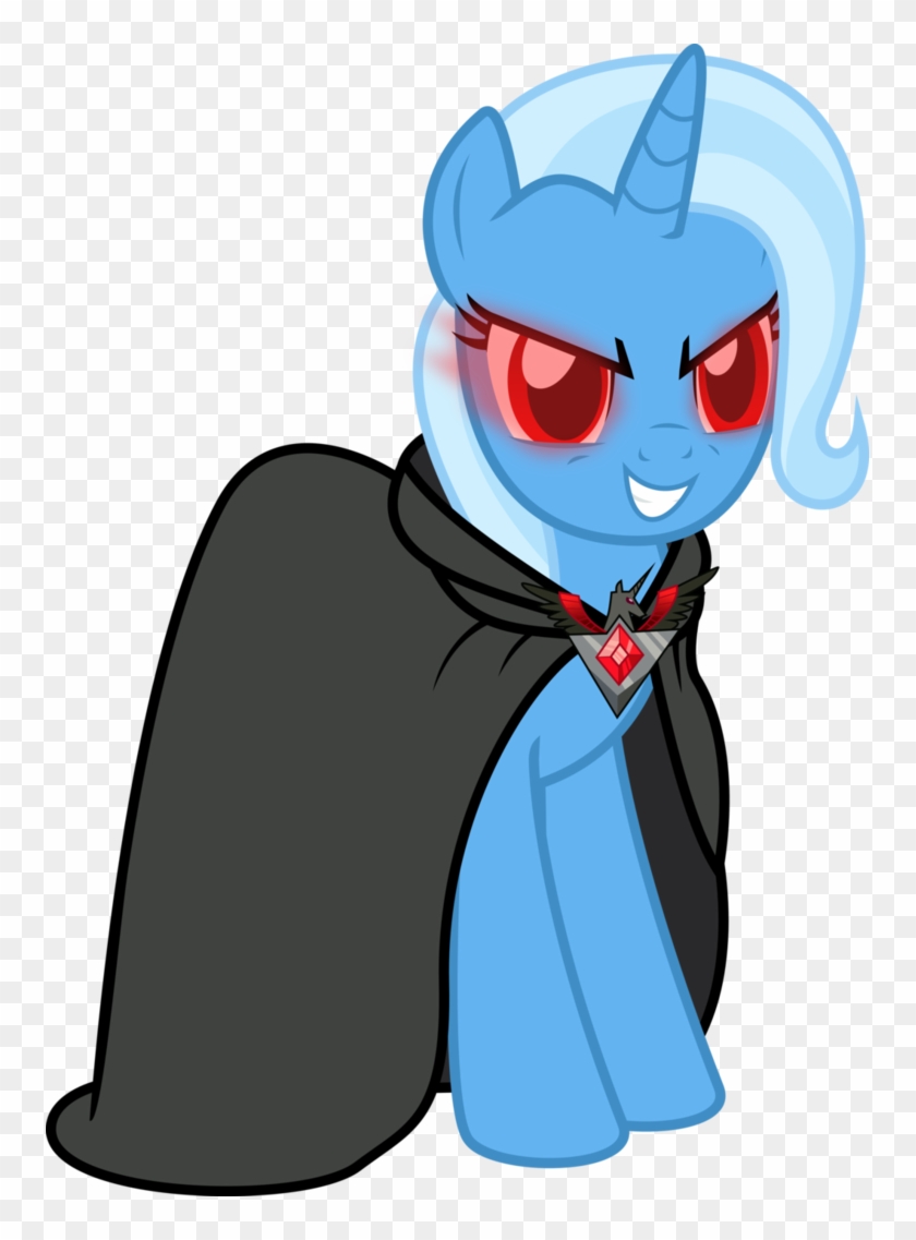 The Great, Powerful, And Now Evil Trixie By Brisineo And The Alicorn Amulet Transparent PNG Clipart Image Download
