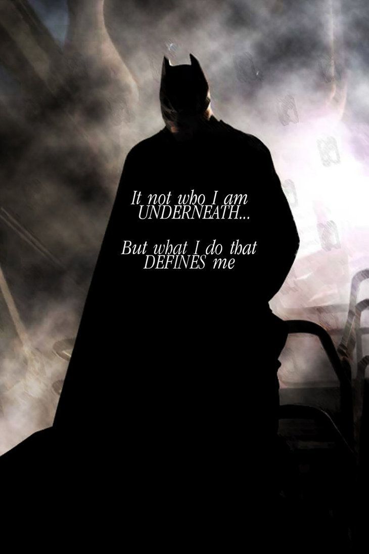 Batman. Batman begins quotes, Batman phrases, Best batman quotes