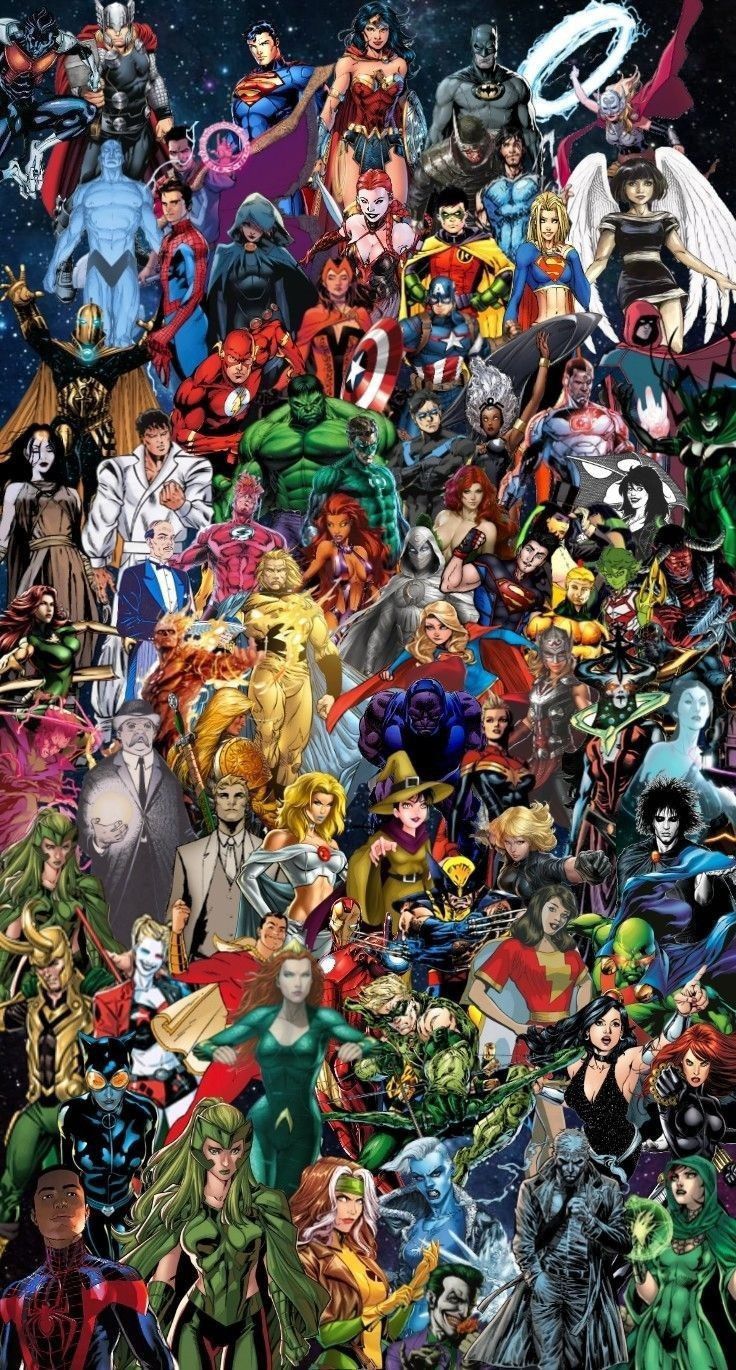 Comics. Dc comics wallpaper iphone, Dc comics wallpaper, Marvel artwork
